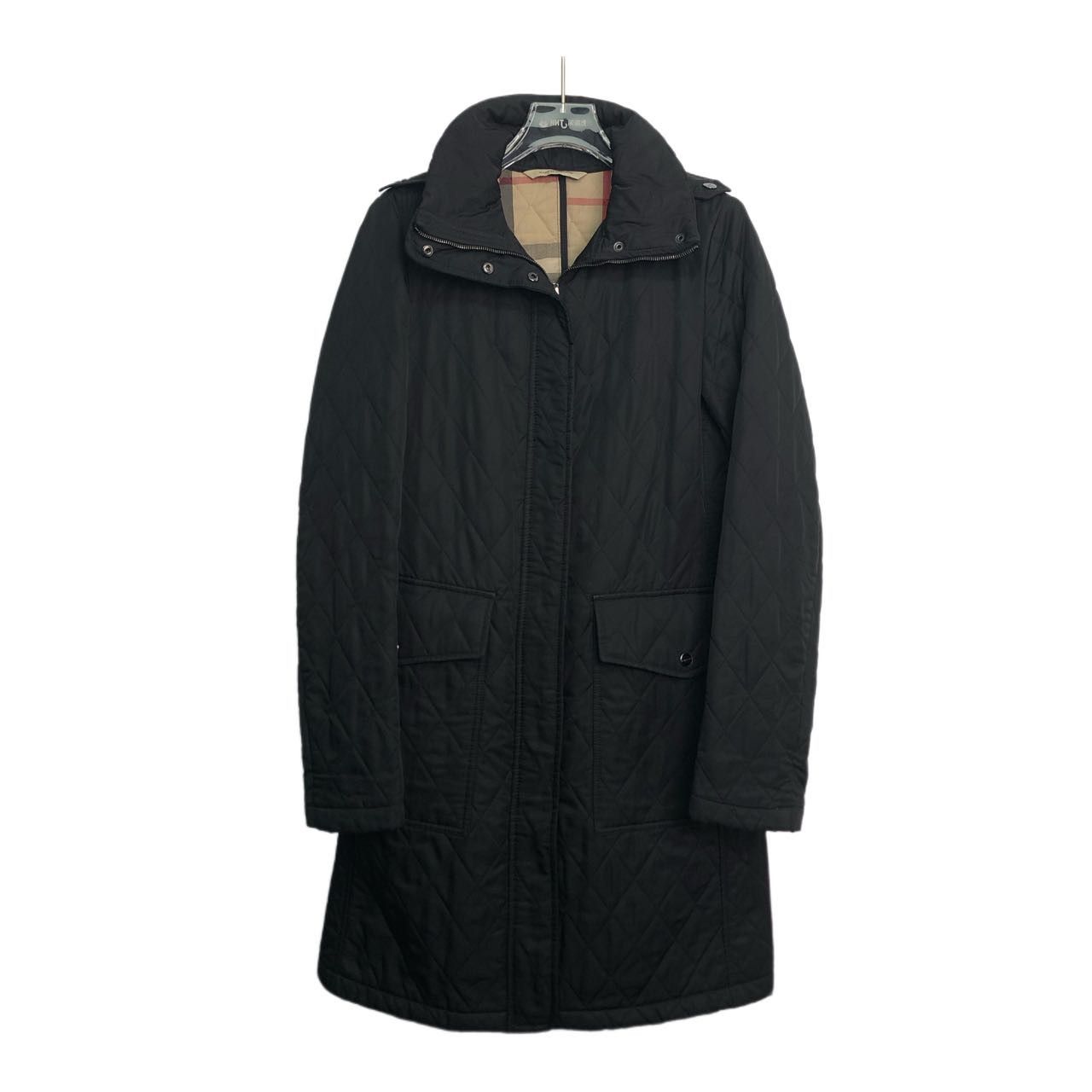 Burberry Quilted Cotton Jacket Black (S)
