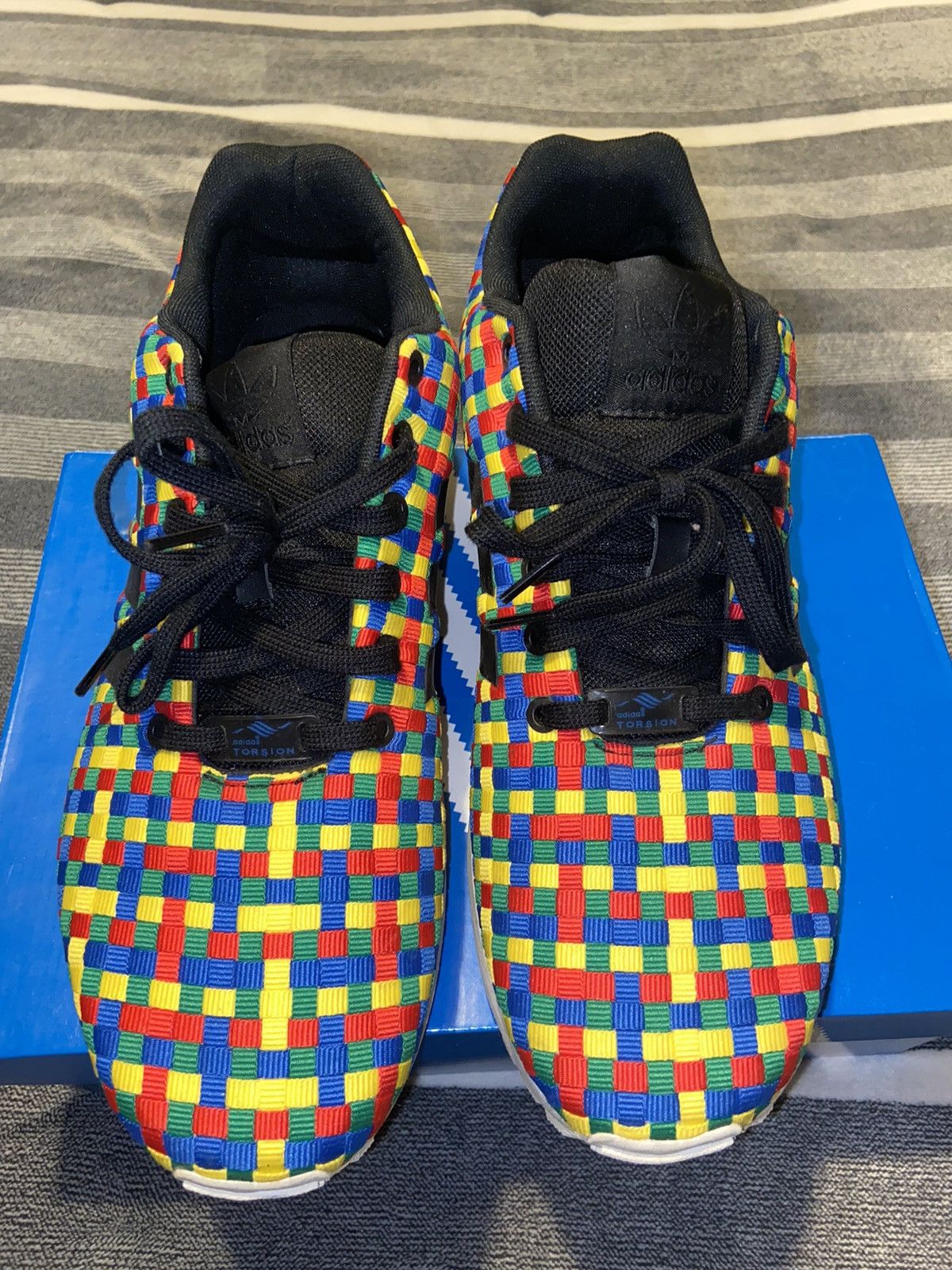 Adidas Adidas ZX Flux Multicolor Size US 11.5 / EU 44-45 - 3 Thumbnail
