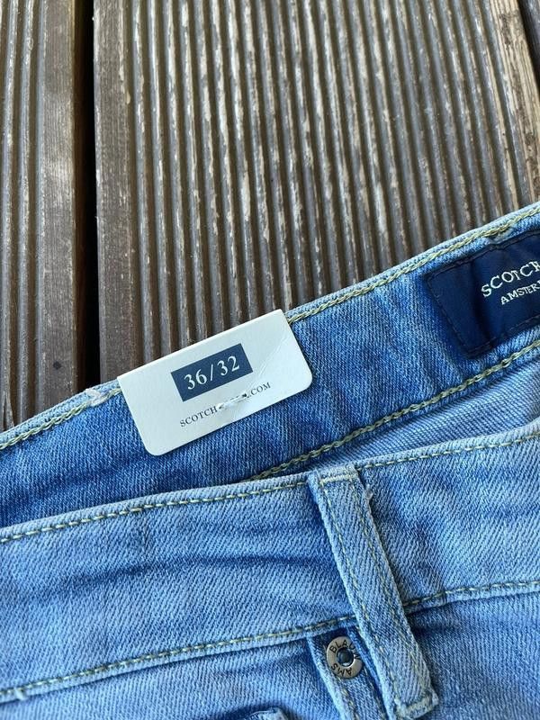 Scotch & Soda Rip style Washed Blue Jeans by Scotch&soda Size US 36 / EU 52 - 6 Thumbnail