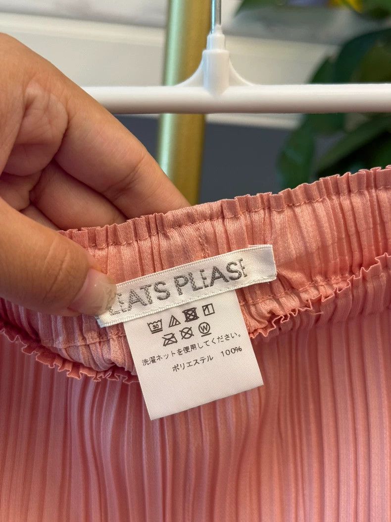 Issey Miyake Issey Miyake size:1 Limited edition pink pleated trousers Size 31" - 3 Thumbnail