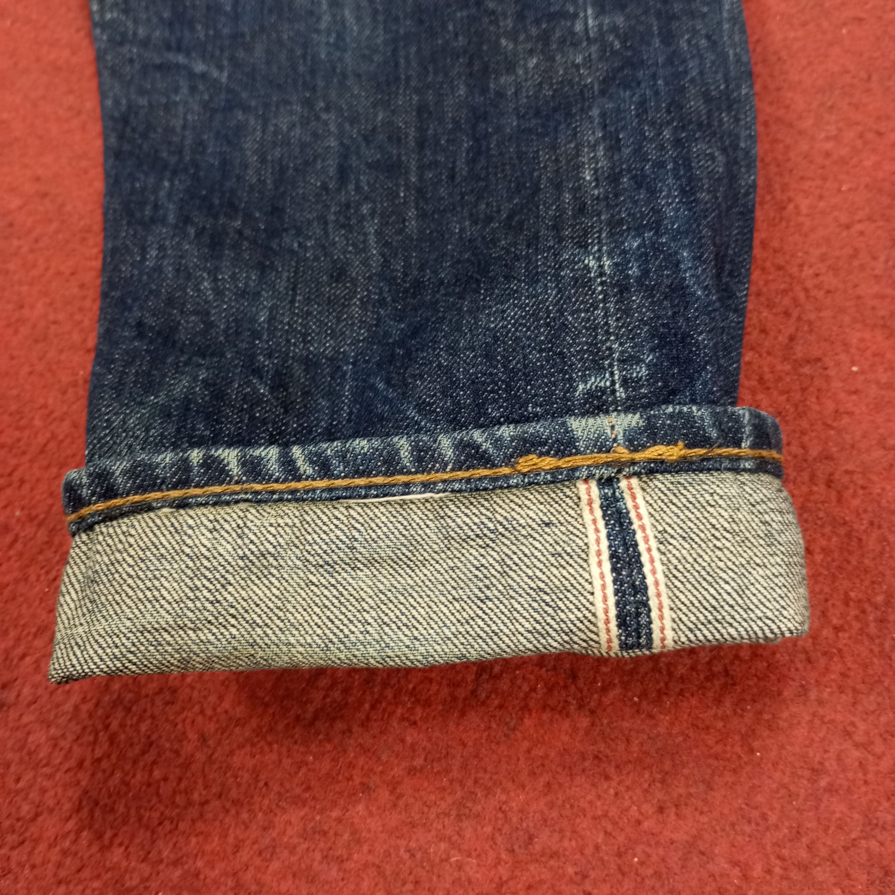 Evisu Evisu Jeans Japanese Brand Streetwear Custom Daicock Style Size US 31 - 17 Thumbnail