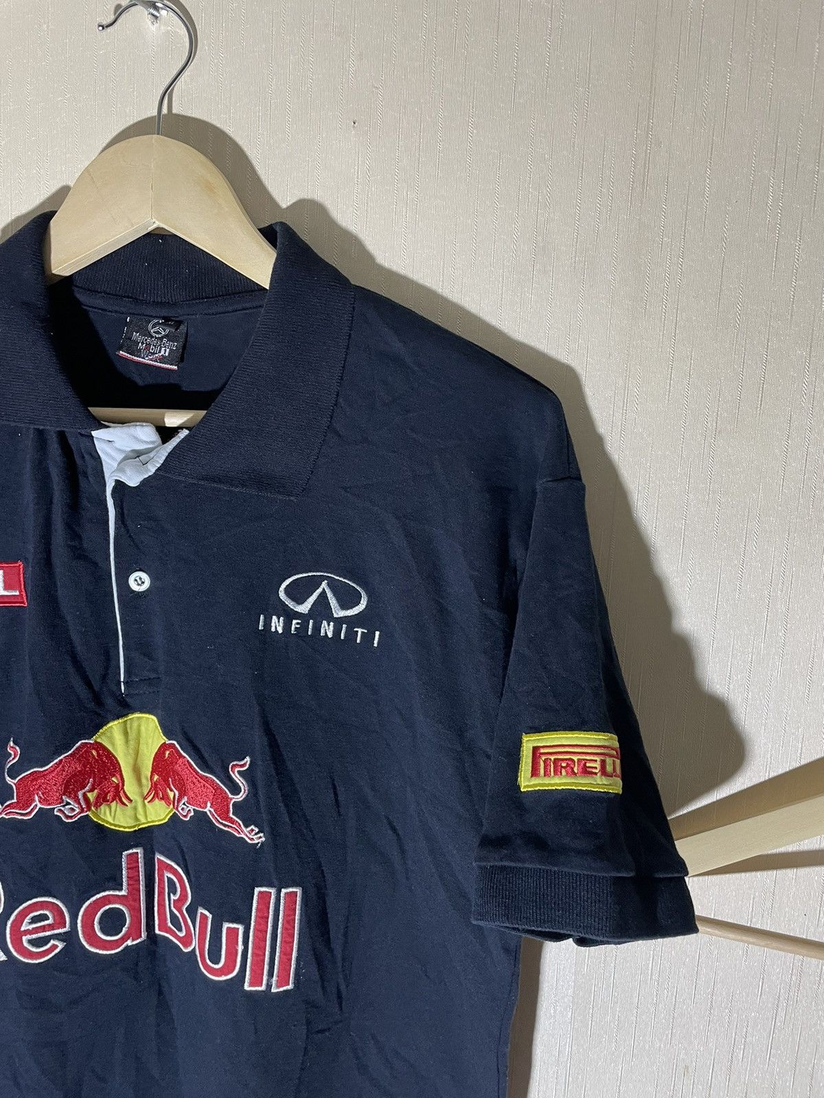 Vintage Infiniti red bull vintage racing T shirt streetwear Size US XL / EU 56 / 4 - 3 Thumbnail