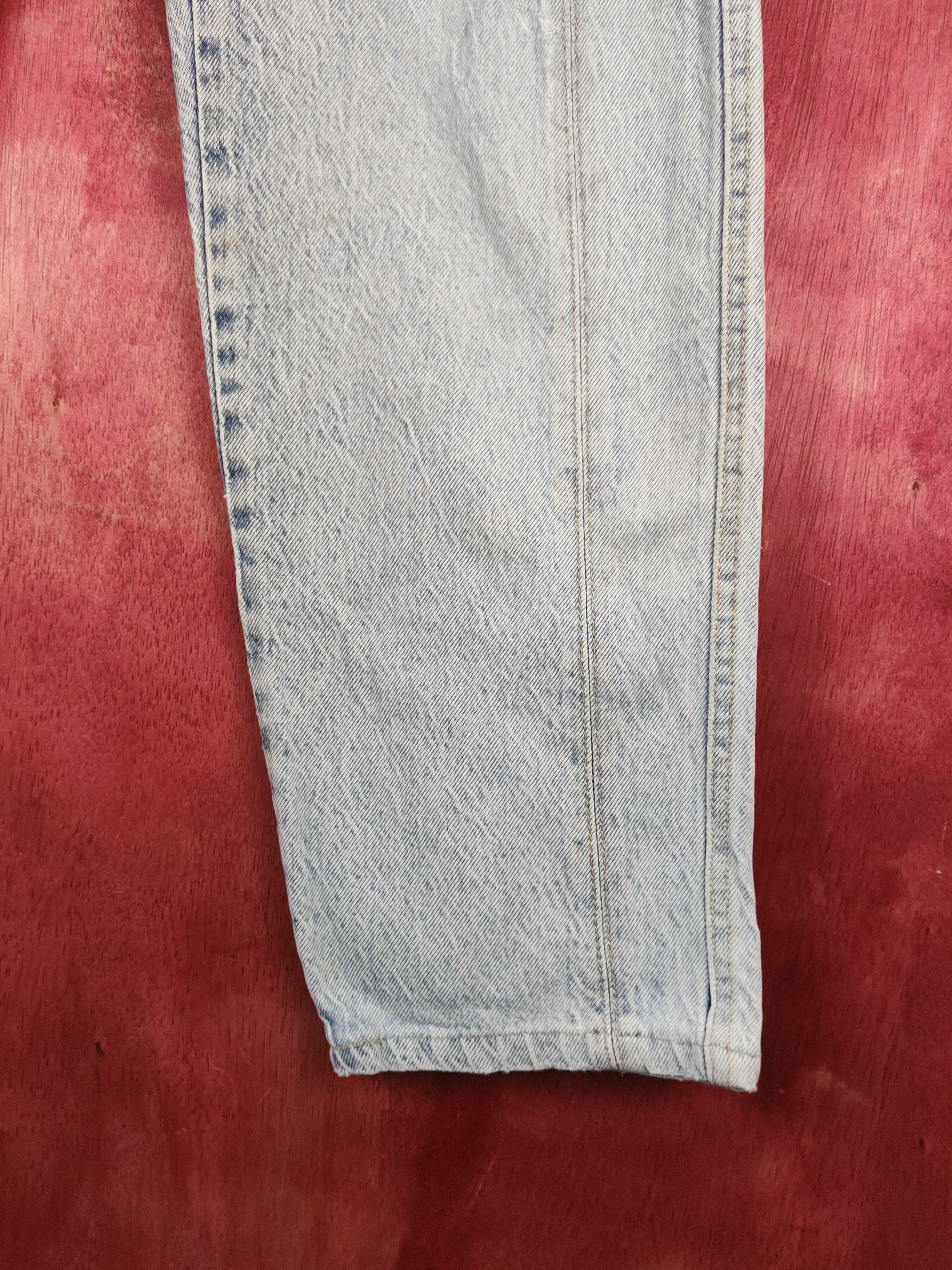 Vintage Wrangler Blue Faded Distressed Ripped Jeans #S1664 Size US 30 / EU 46 - 7 Thumbnail