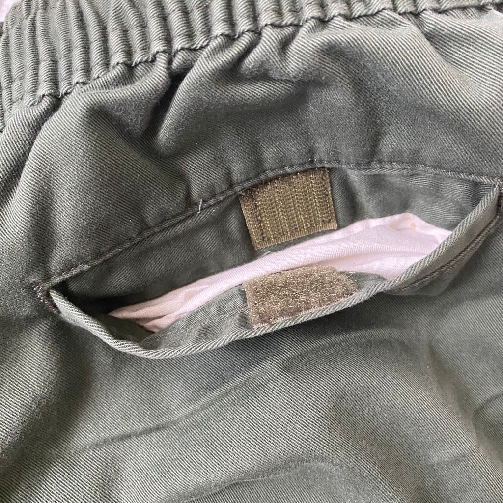 Puritan Puritan men L pull on casual pants w/zipper button & drawstring olive green Size US 40 / EU 56 - 11 Thumbnail