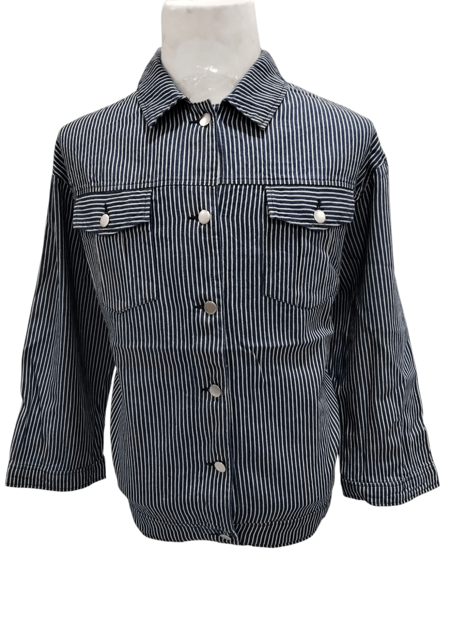 Japanese Brand Hickory Button Pocket Shirt Size L / US 10 / IT 46 - 1 Thumbnail