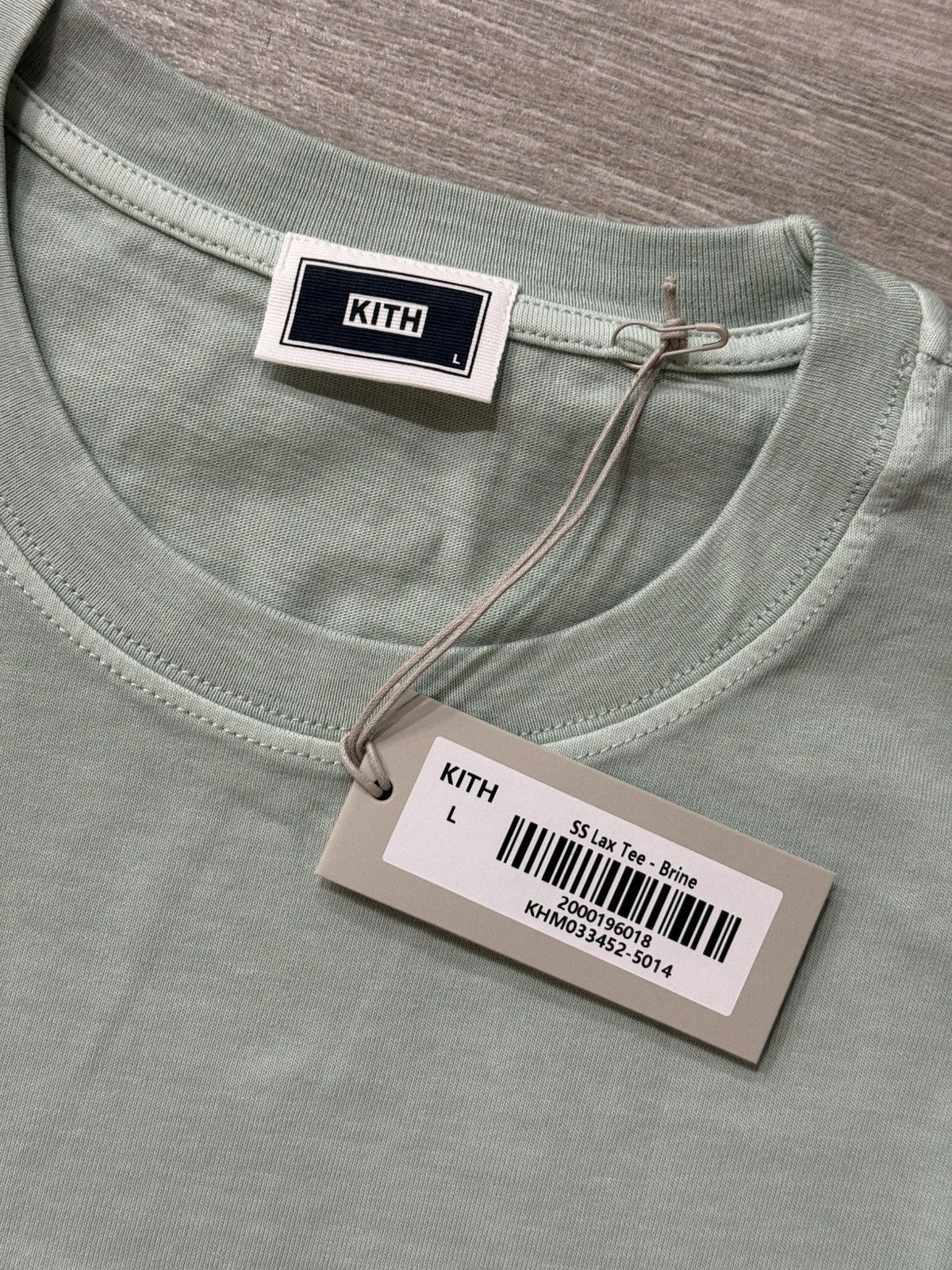 Kith Men's KITH LAX Tee Brine khm033452-5014 T-Shirt Size L Large Size US L / EU 52-54 / 3 - 4 Thumbnail