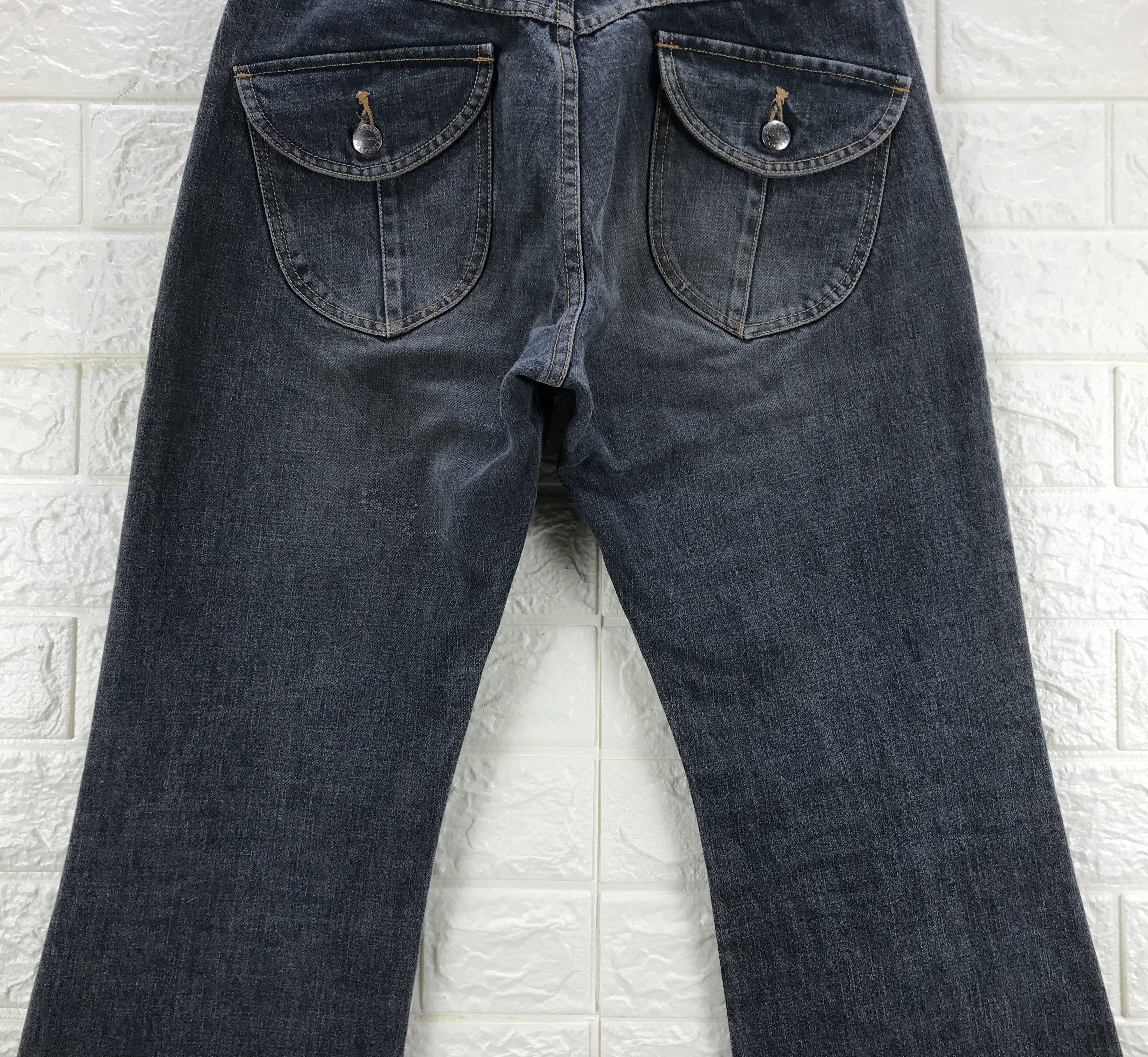 Katharine Hamnett London Vintage Katharine Hamnett London Super Flare Jeans Size 29" - 7 Thumbnail