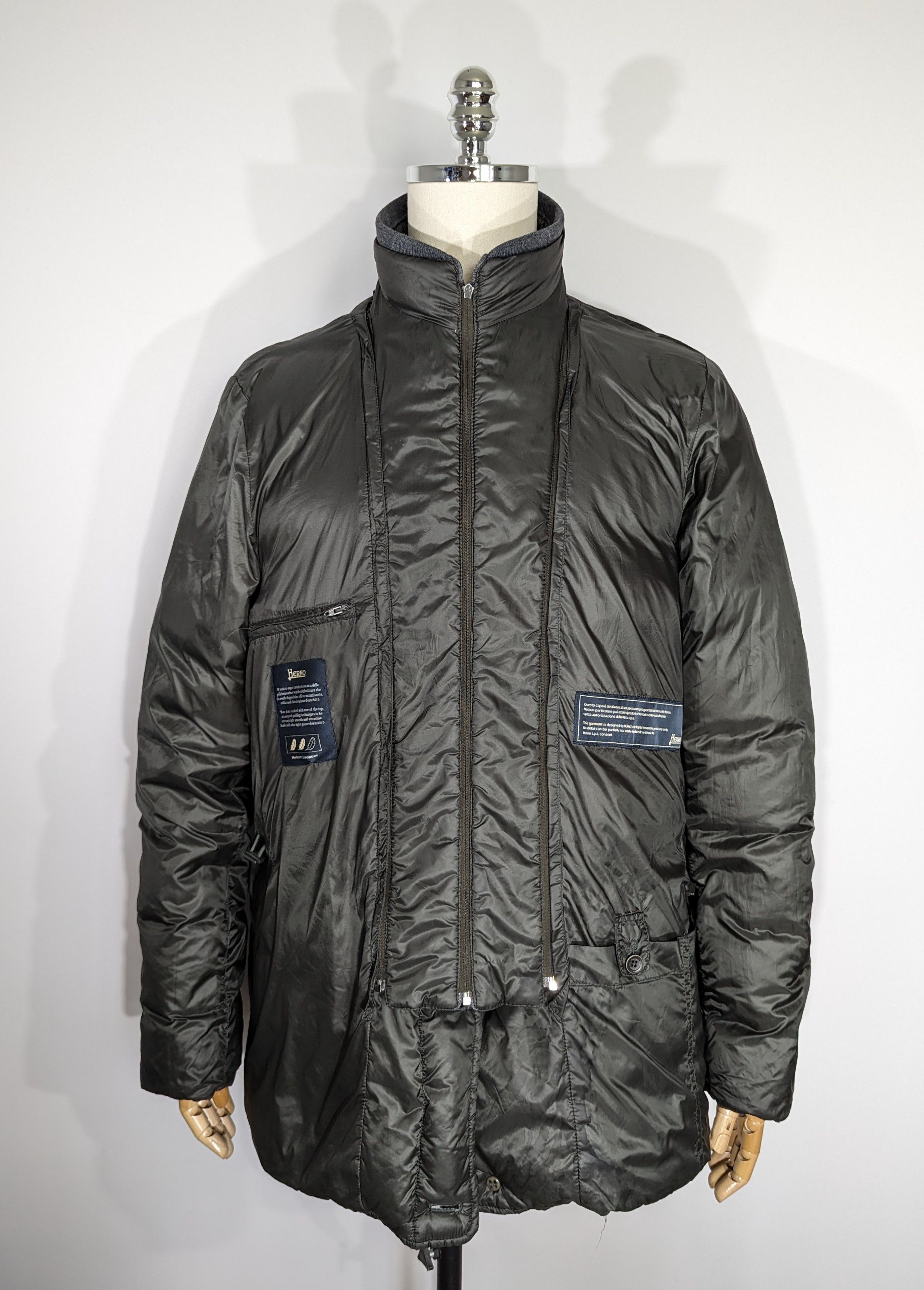 Herno Herno Men's Padded Down Jacket Size 54L Luxury Brand Fashion Size US L / EU 52-54 / 3 - 16 Thumbnail