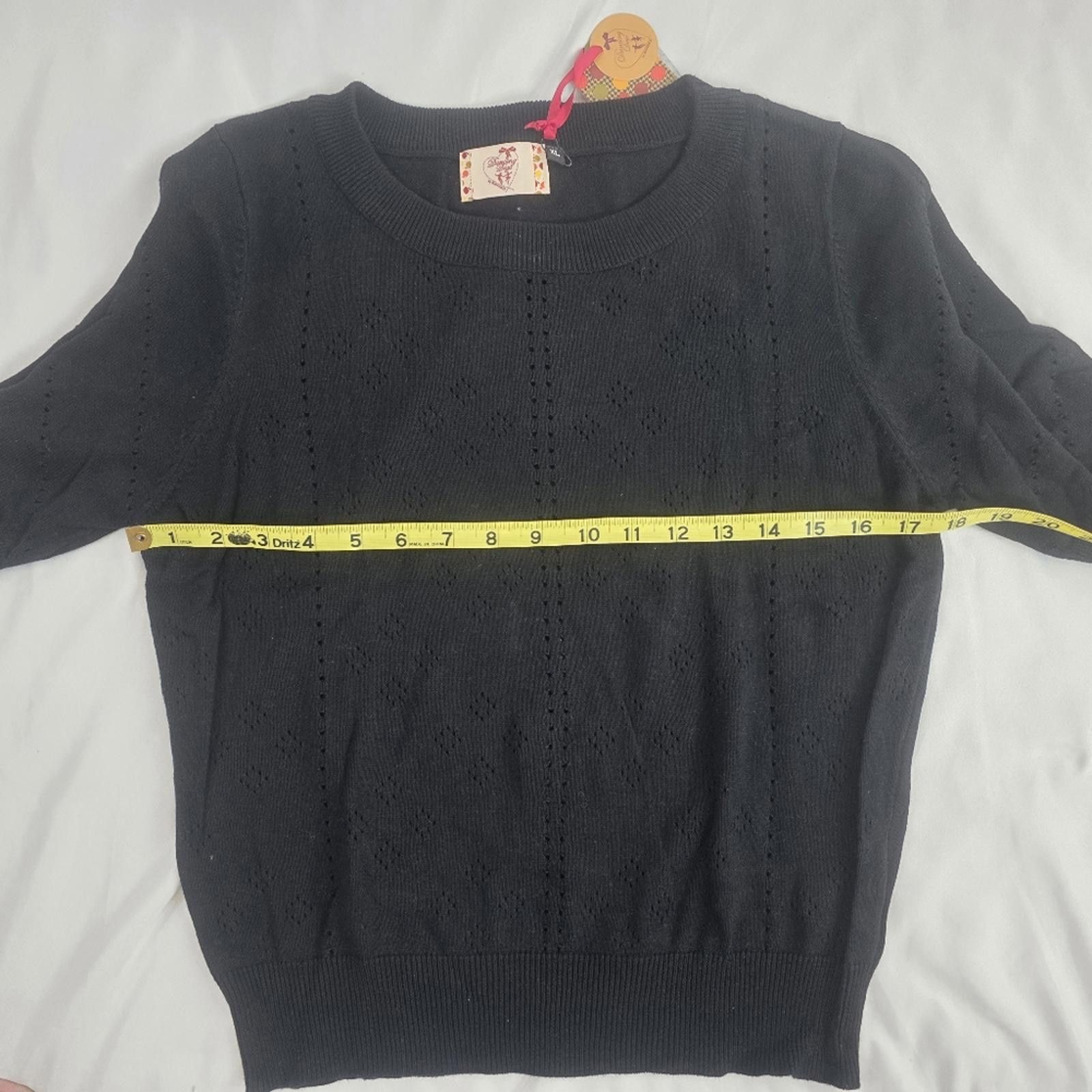 Other Banned Retro Crew Neck Sweater NWT Size XL / US 12-14 / IT 48-50 - 9 Thumbnail