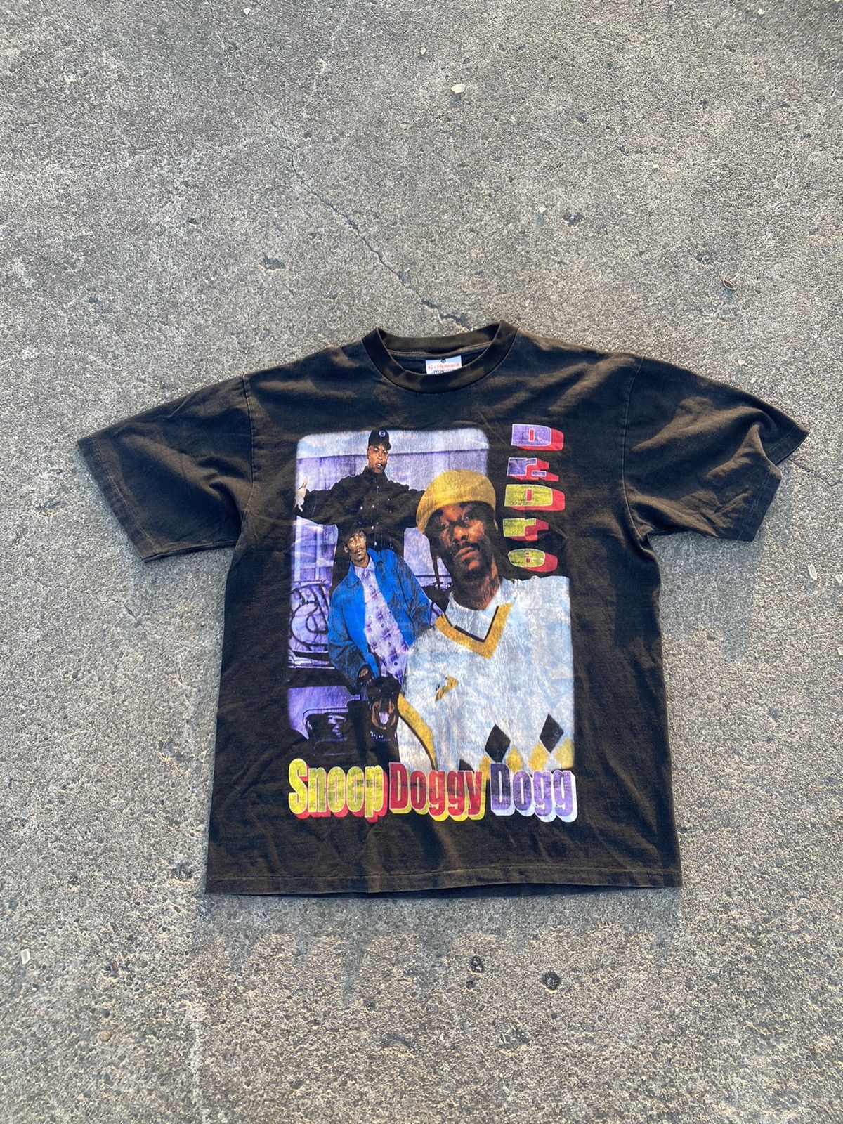 image of Band Tees x Made In USA Modern Boot Snoop Dogg Shirt in Black, Men's (Size XL)