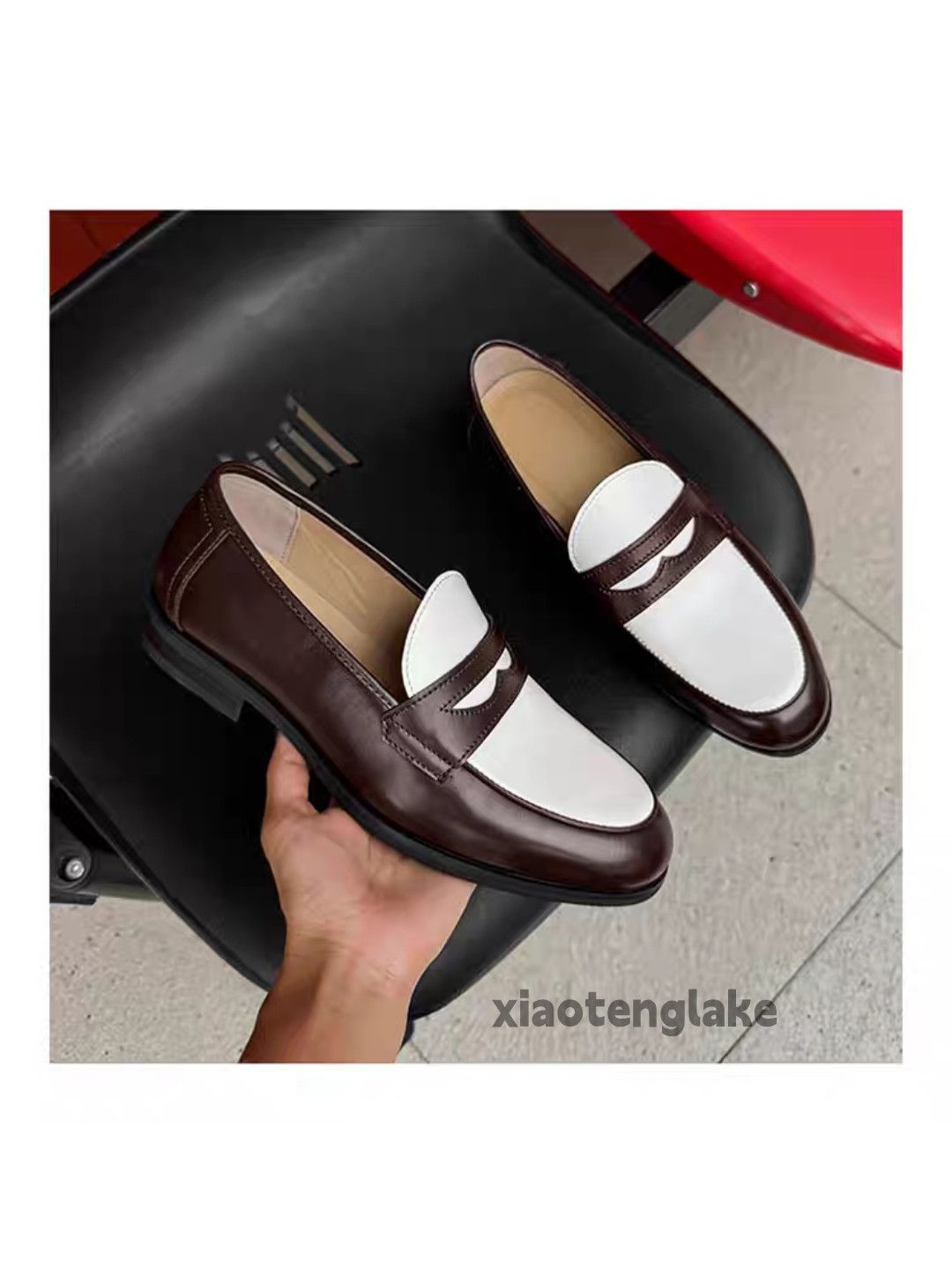 Vintage Unisex utility punk yuppie loafer slip on shoes Size US 11 / EU 44 - 5 Thumbnail