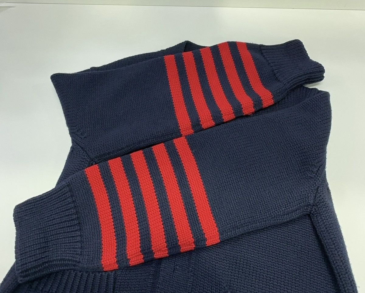Burberry Burberry FW21 Striped Knit Sweater Navy Blue Size US S / EU 44-46 / 1 - 8 Thumbnail