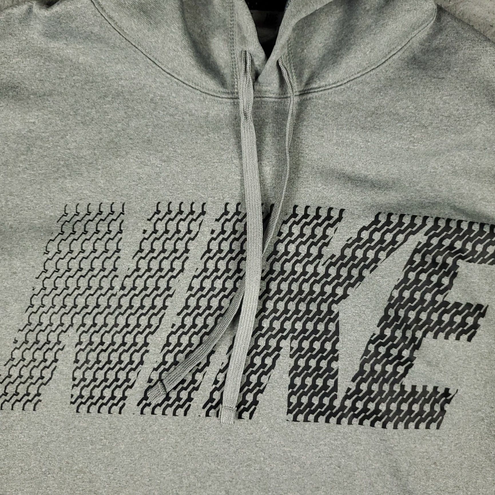 Nike Nike Mens Hoodie Sweatshirt Pullover Therma Fit Mock Neck Gray Size Large Sweatshirt Hoodie Size US L / EU 52-54 / 3 - 3 Thumbnail
