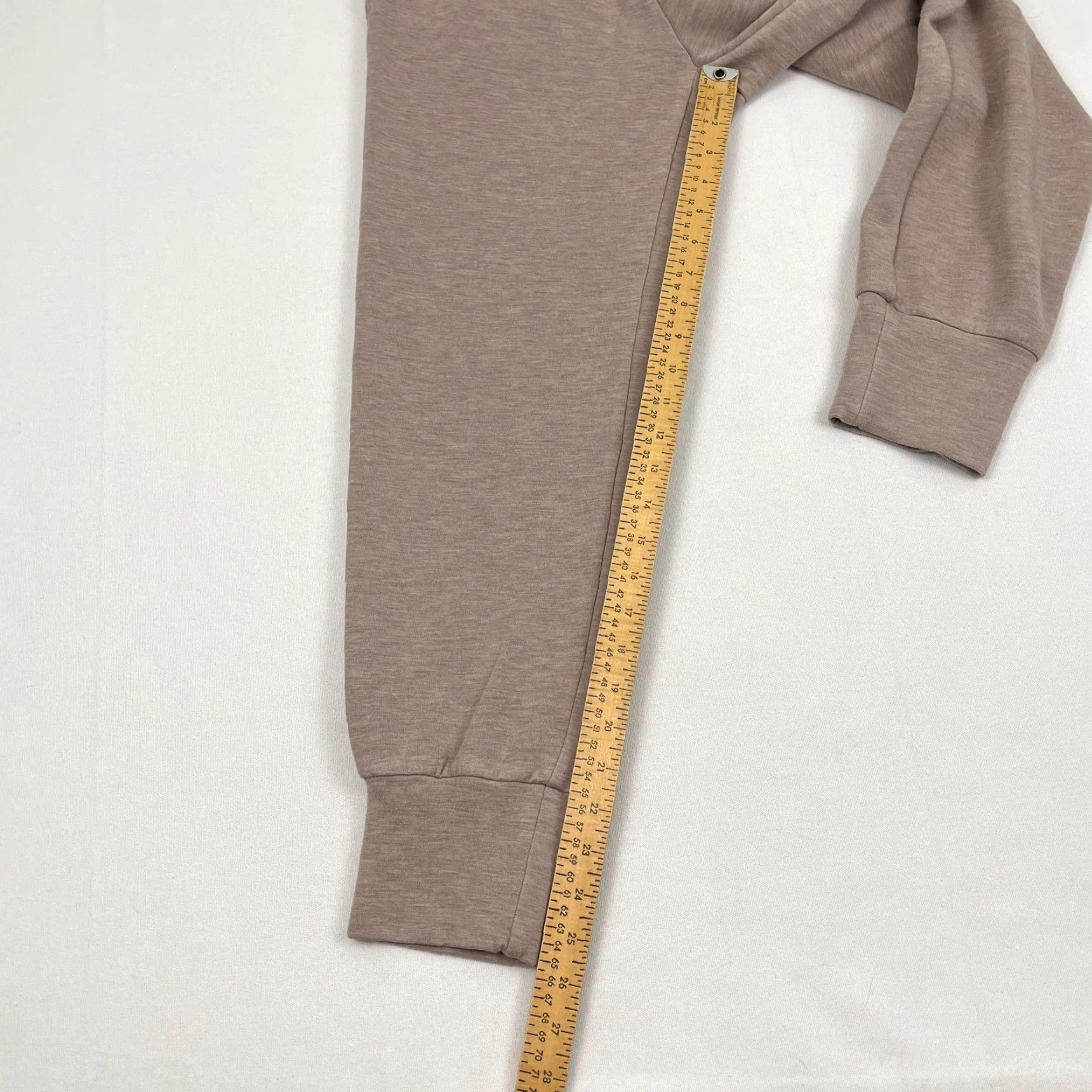 Varley VINTAGE Varley Double Soft The Slim Cuff Pant 25 Womens XS Heather Brown Active Relaxed Size 26" / US 2 / IT 38 - 5 Thumbnail