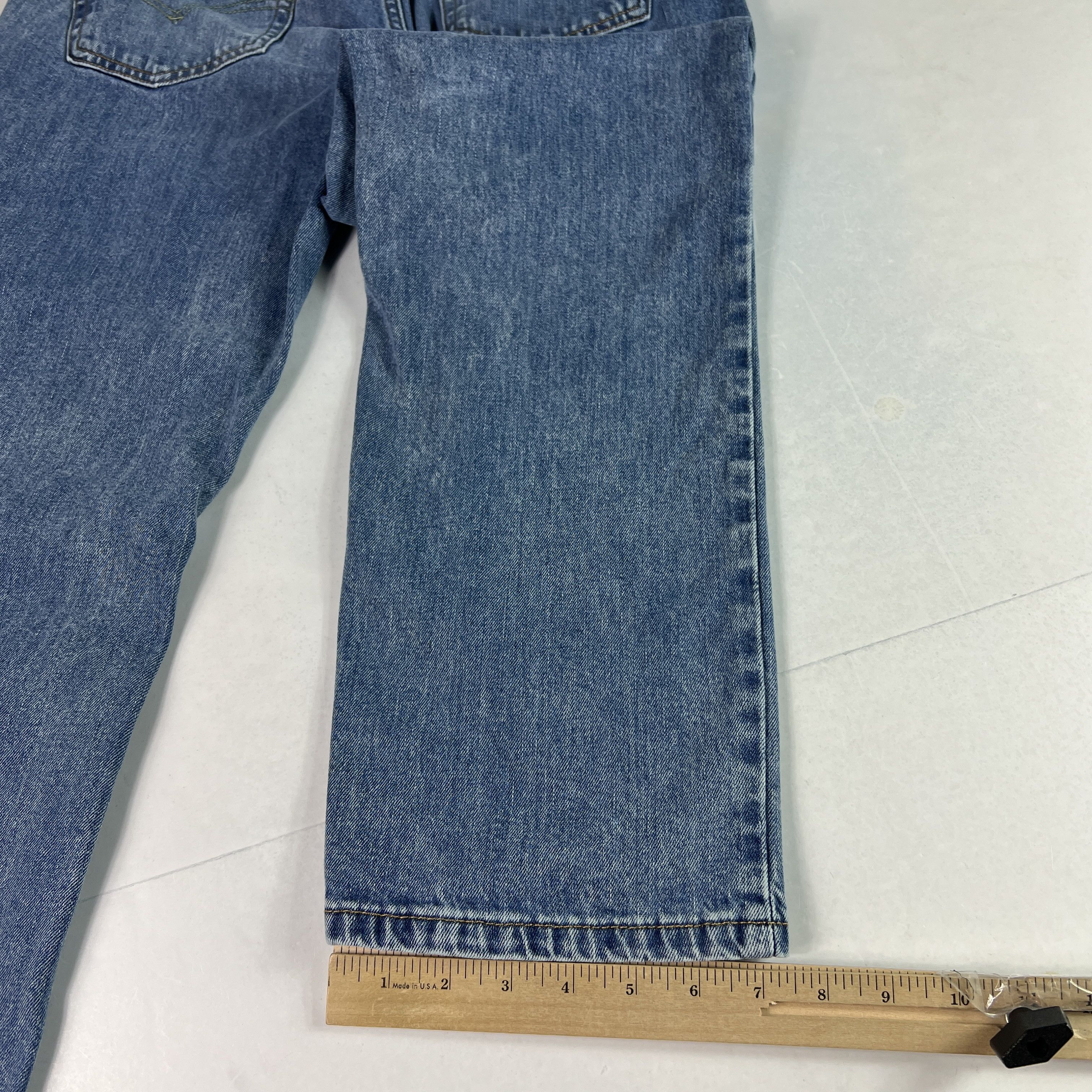 Levi's Levi's Jeans 559 Relaxed Straight Blue Faded Stretch Denim Size US 31 - 15 Thumbnail