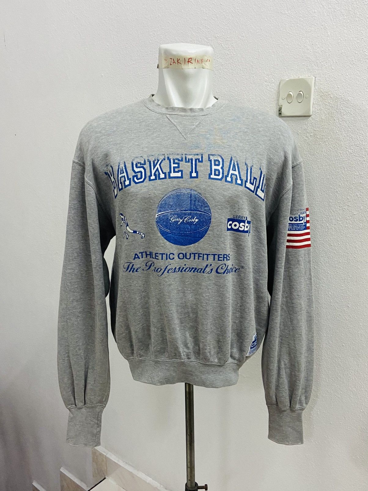 Other Vintage Gerry Cosby "Basketball" crewneck sweatshirt Size US M / EU 48-50 / 2 - 1 Thumbnail