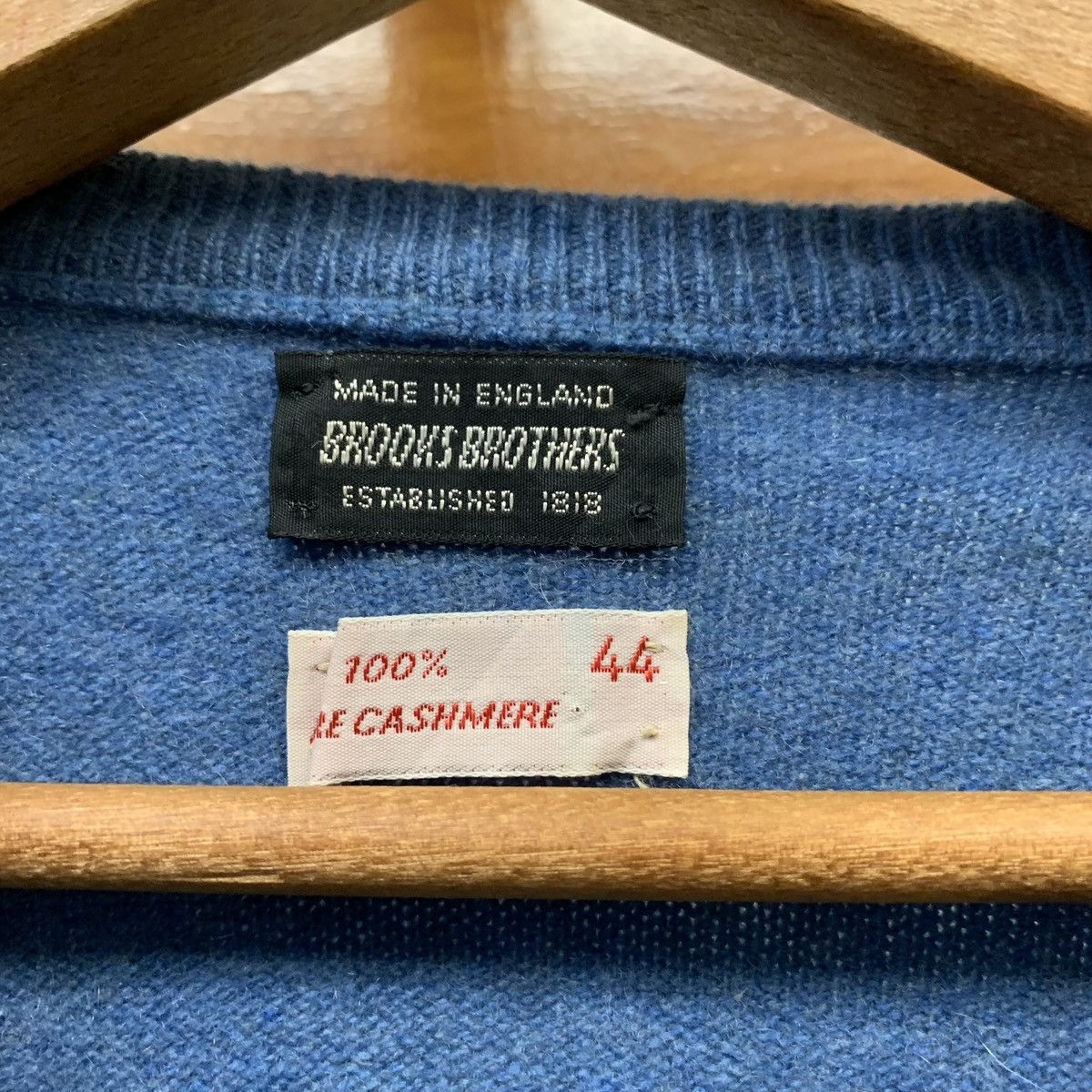 Brooks Brothers × Vintage Vintage Brooks Brothers Cashmere Sweater! Made in England Size US S / EU 44-46 / 1 - 3 Thumbnail