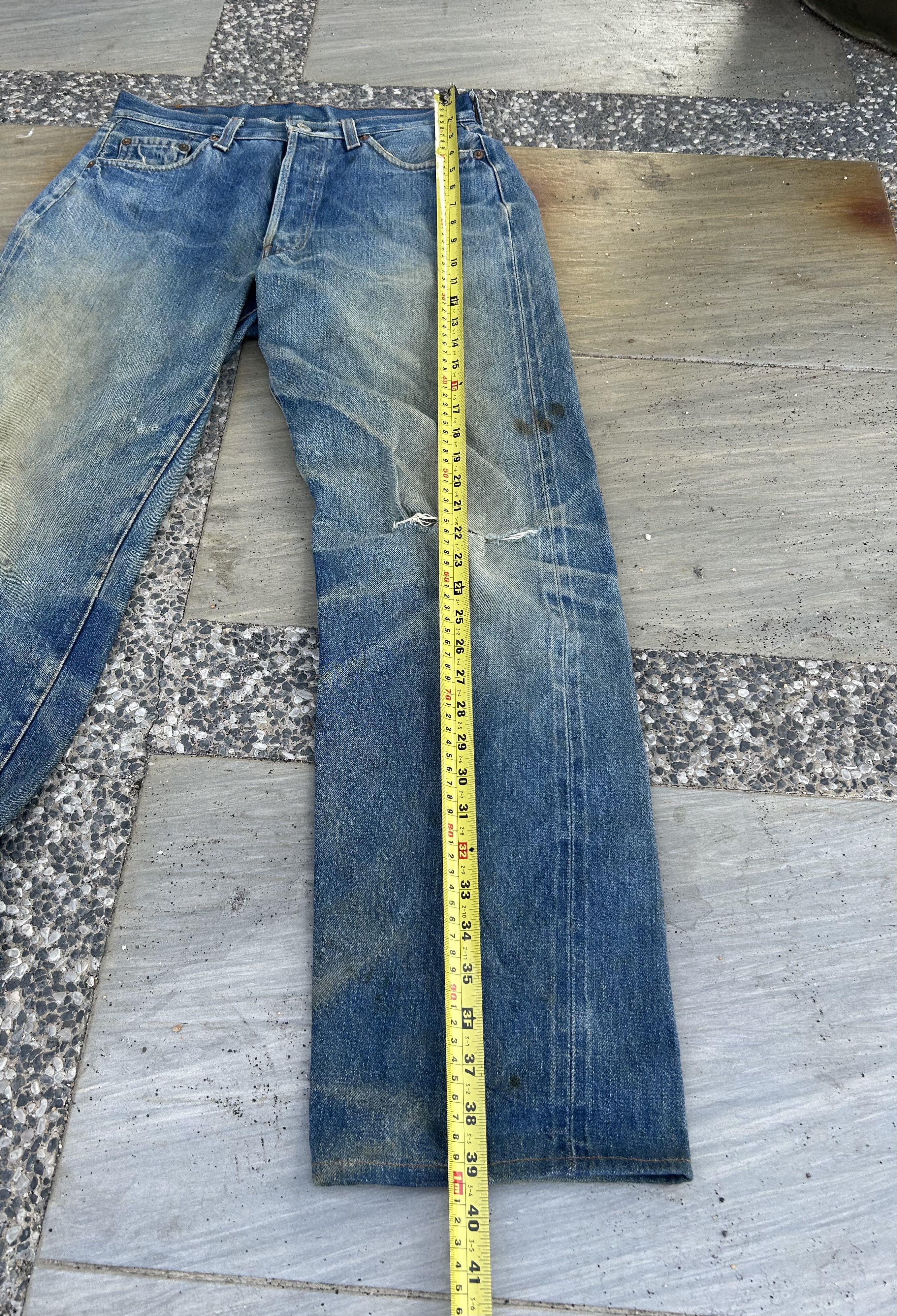 Levi's Vintage Clothing Trashed distressed vintage Levis Big E Lvc 110years Size US 30 / EU 46 - 8 Thumbnail