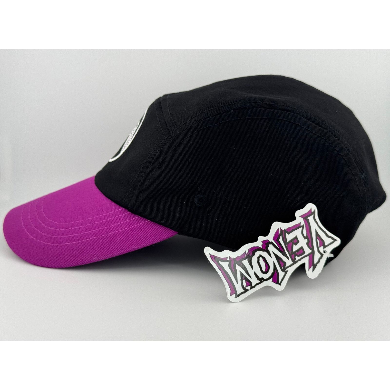 Marvel Comics New Venom Camp Cap - Marvel Five Panel Snapback Hat Size ONE SIZE - 3 Thumbnail