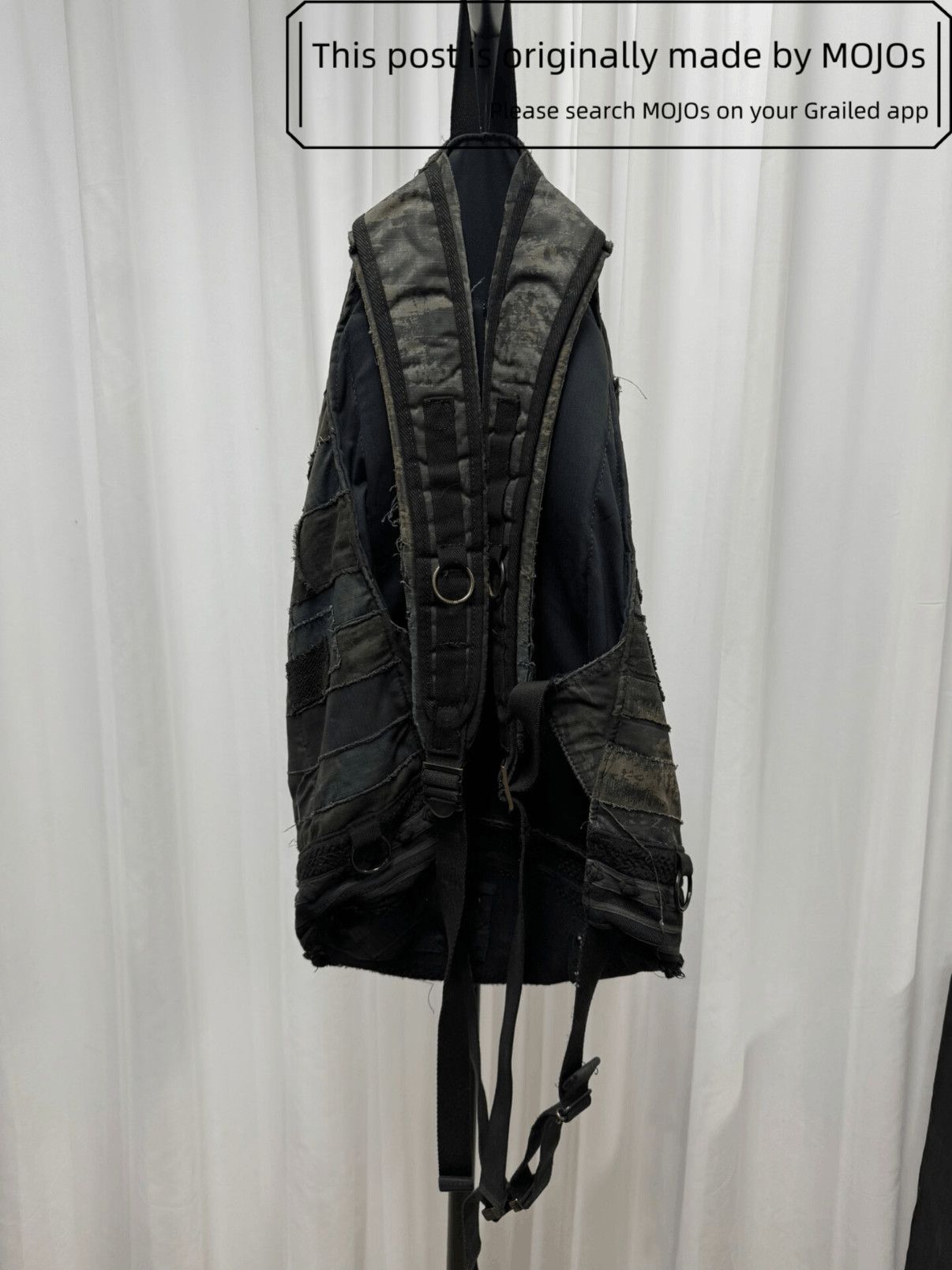 Undercover Undercover SCAB Distressed Backpack mojos171016 Size ONE SIZE - 4 Thumbnail