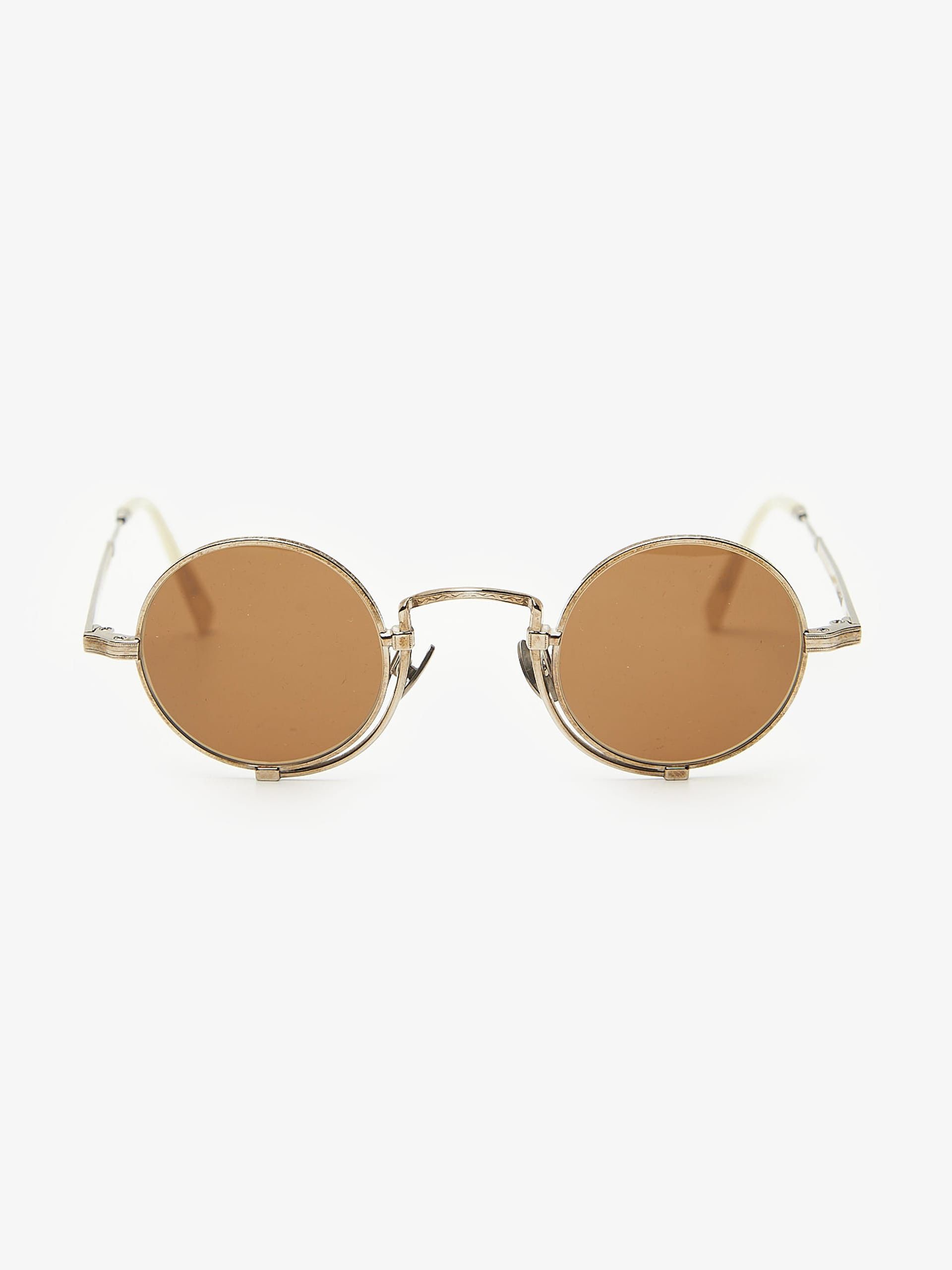 Matsuda Silver Round Plastic Sunglasses Size ONE SIZE - 1 Thumbnail