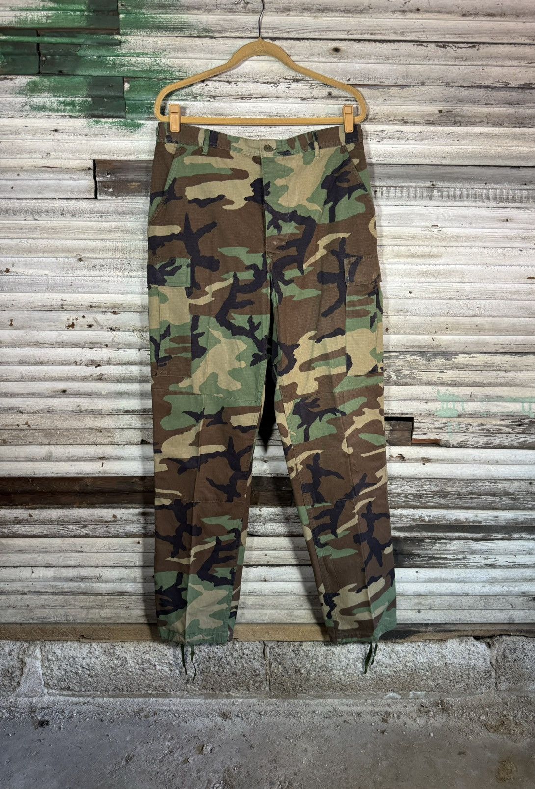Vintage Vintage Camo Pants Size US 34 / EU 50 - 1 Thumbnail