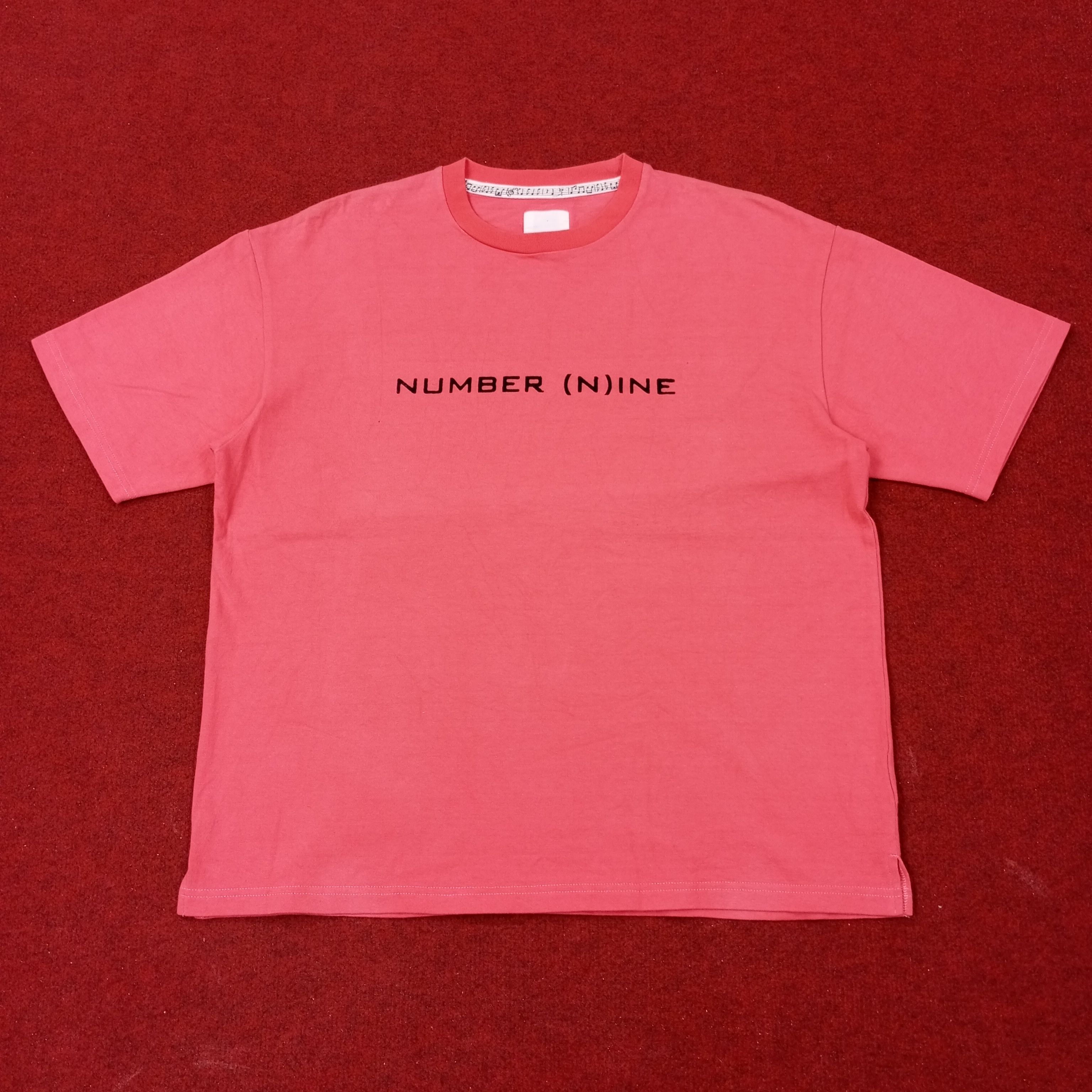 Number (N)ine Vintage Number Nine Japanese Brand Custom Tshirt c239n2 Size US L / EU 52-54 / 3 - 1 Thumbnail