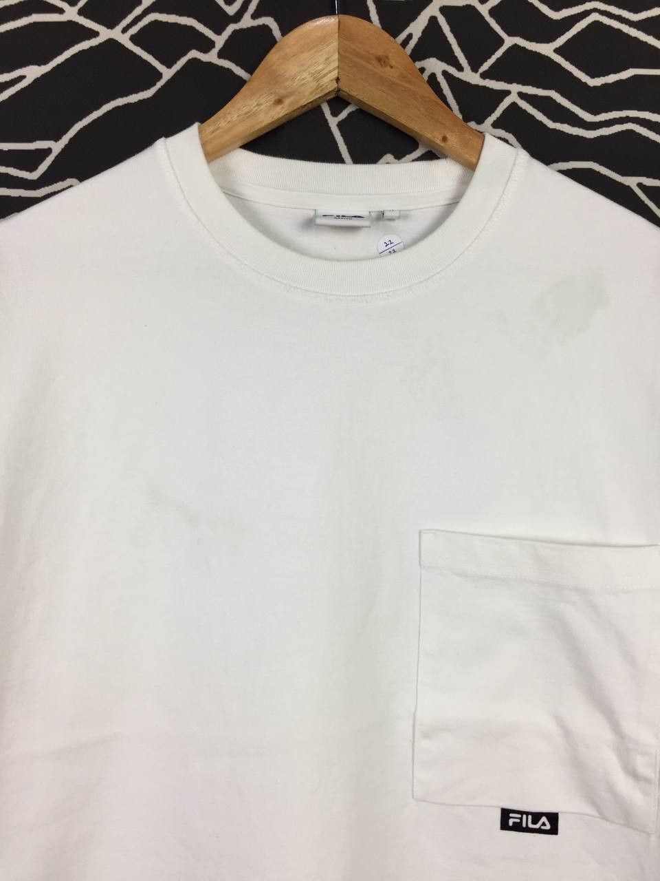 Fila × Vintage Fila Casual Heavyweight Over Fit Pocket Tee Size US M / EU 48-50 / 2 - 3 Thumbnail
