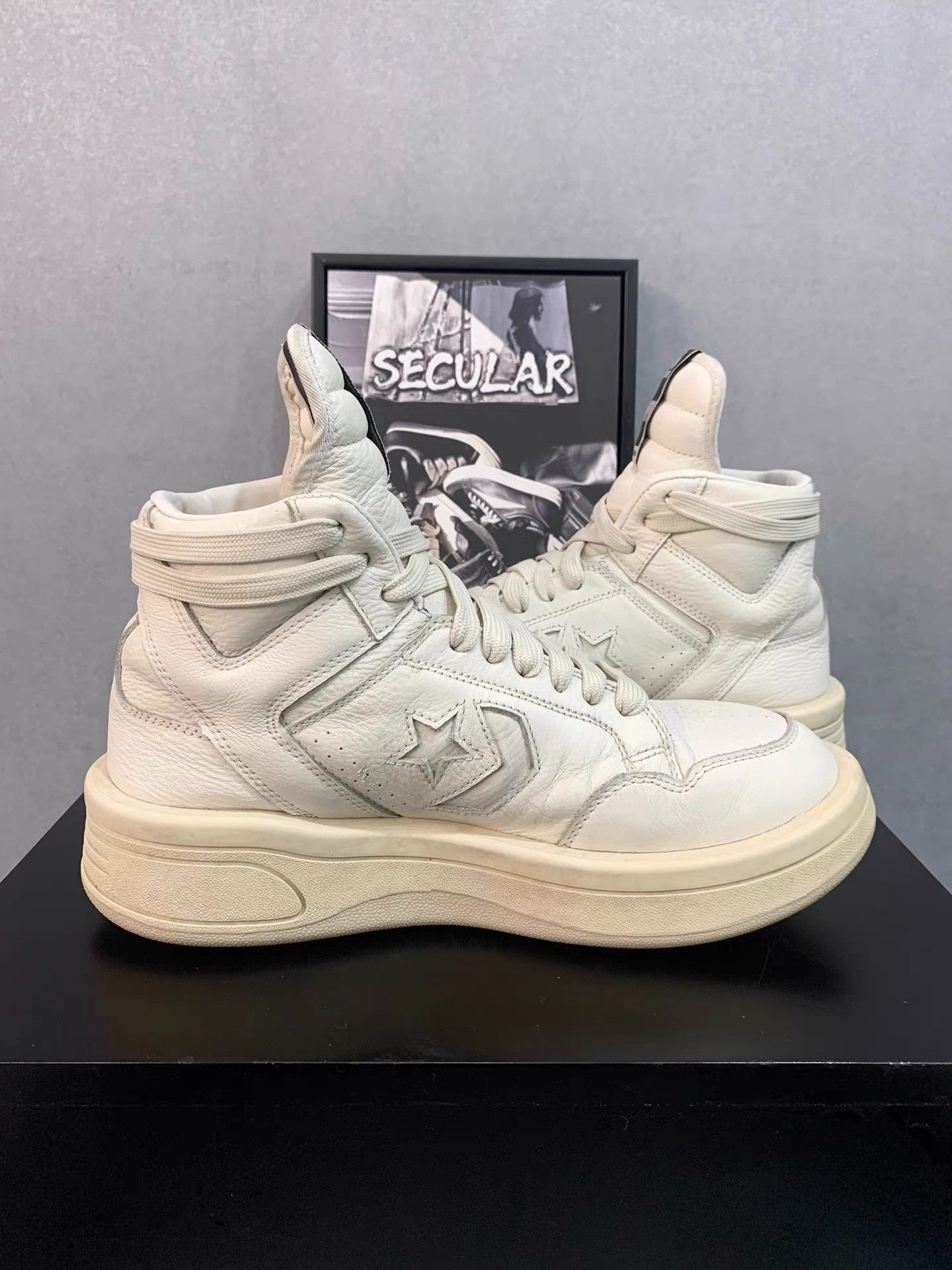 Rick Owens Rick Owens x Converse Turbodrk Weapon (DRKSHDW) K34 Size US 10 / EU 43 - 5 Thumbnail