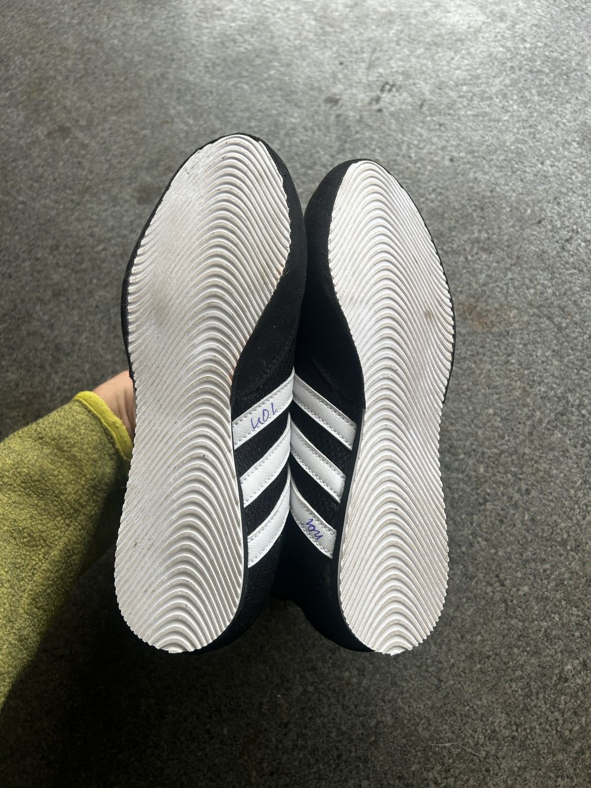 Adidas × Vintage Vintage Adidas High Top Sneakers Boxing Wrestling Size US 7 / IT 37 - 13 Thumbnail