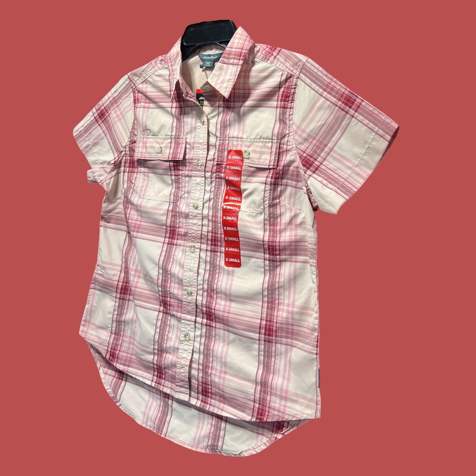 Other Eddie Bauer - Women's Moisture Wicking Short Sleeve Shirt - Size XS / US 0-2 / IT 36-38 - 19 Thumbnail