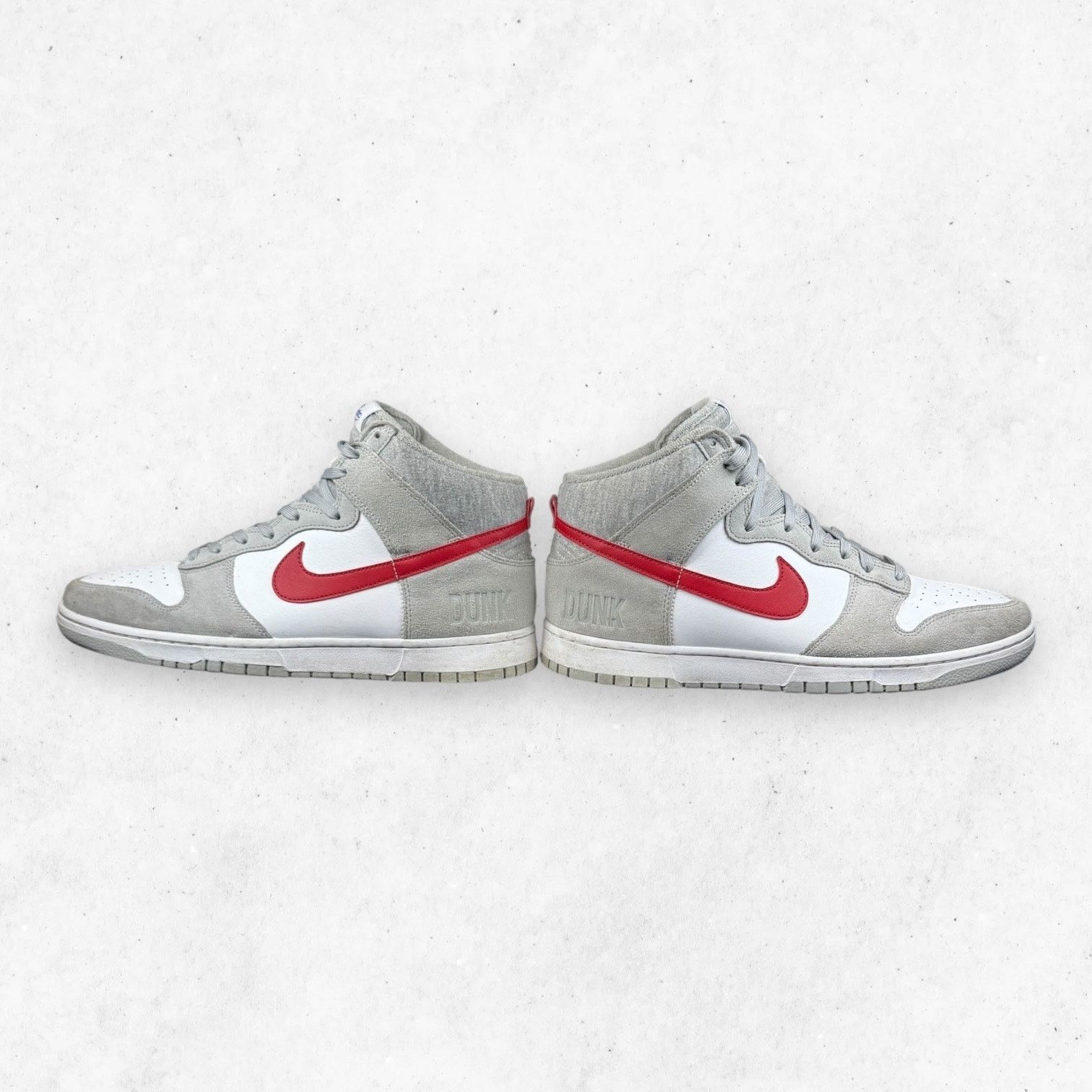 Nike Nike Dunk High Retro SE Athletic Club Red Grey Sz 13 Size US 13 / EU 46 - 6 Thumbnail