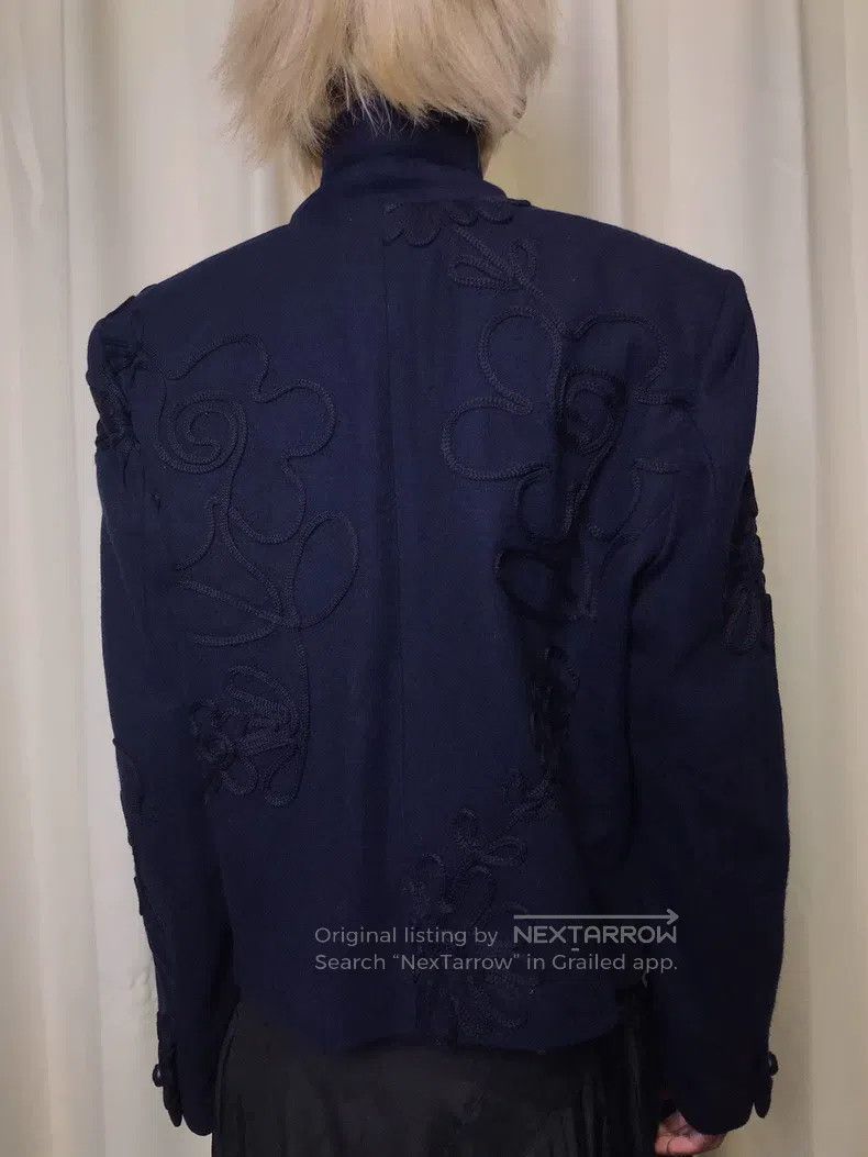 Issey Miyake Issey Miyake Embroidered Wrapped-Thread Suit Jacket Size M / US 6-8 / IT 42-44 - 7 Thumbnail
