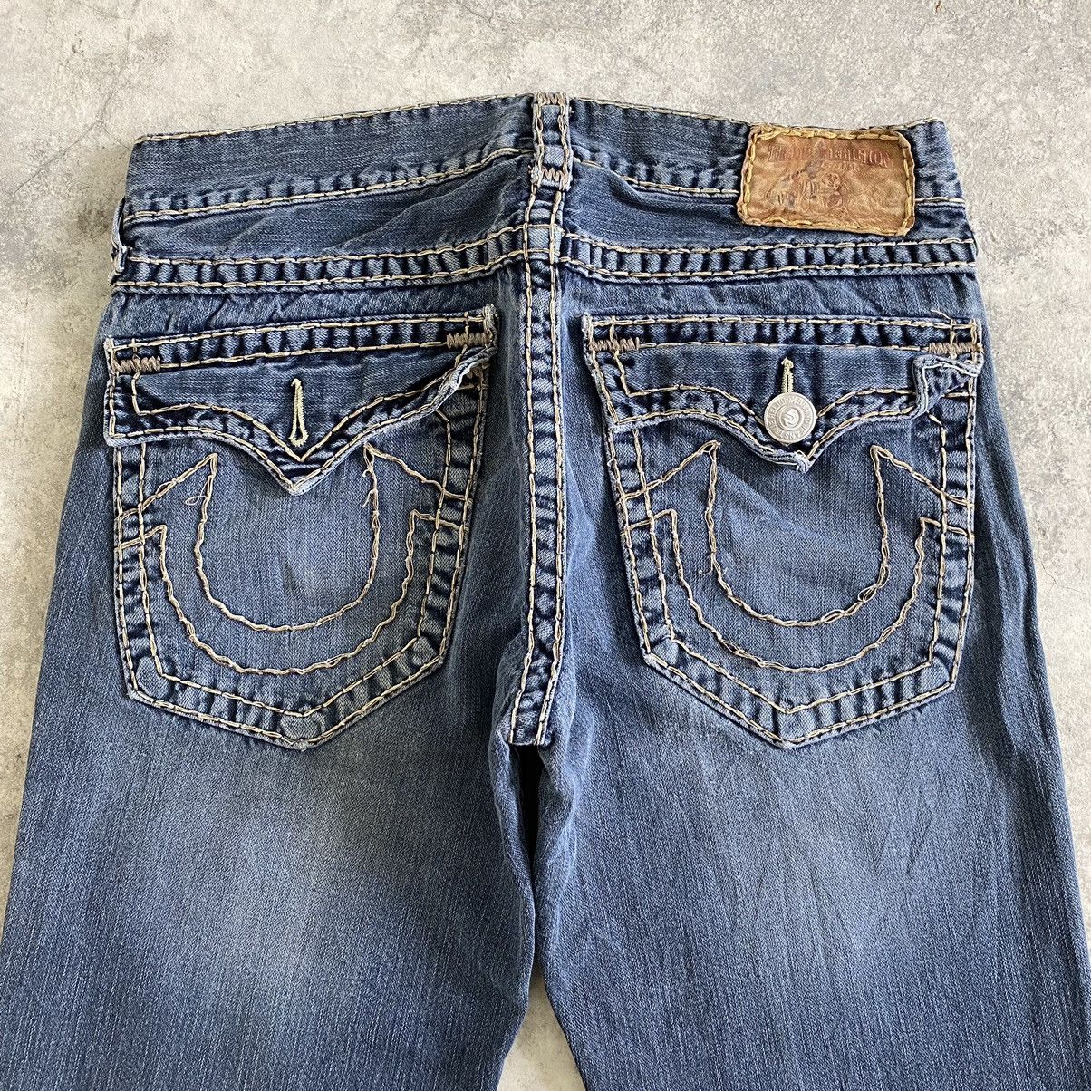 True Religion Vintage True Religion Billy Super T Flared Denim Jeans Size US 32 / EU 48 - 18 Thumbnail