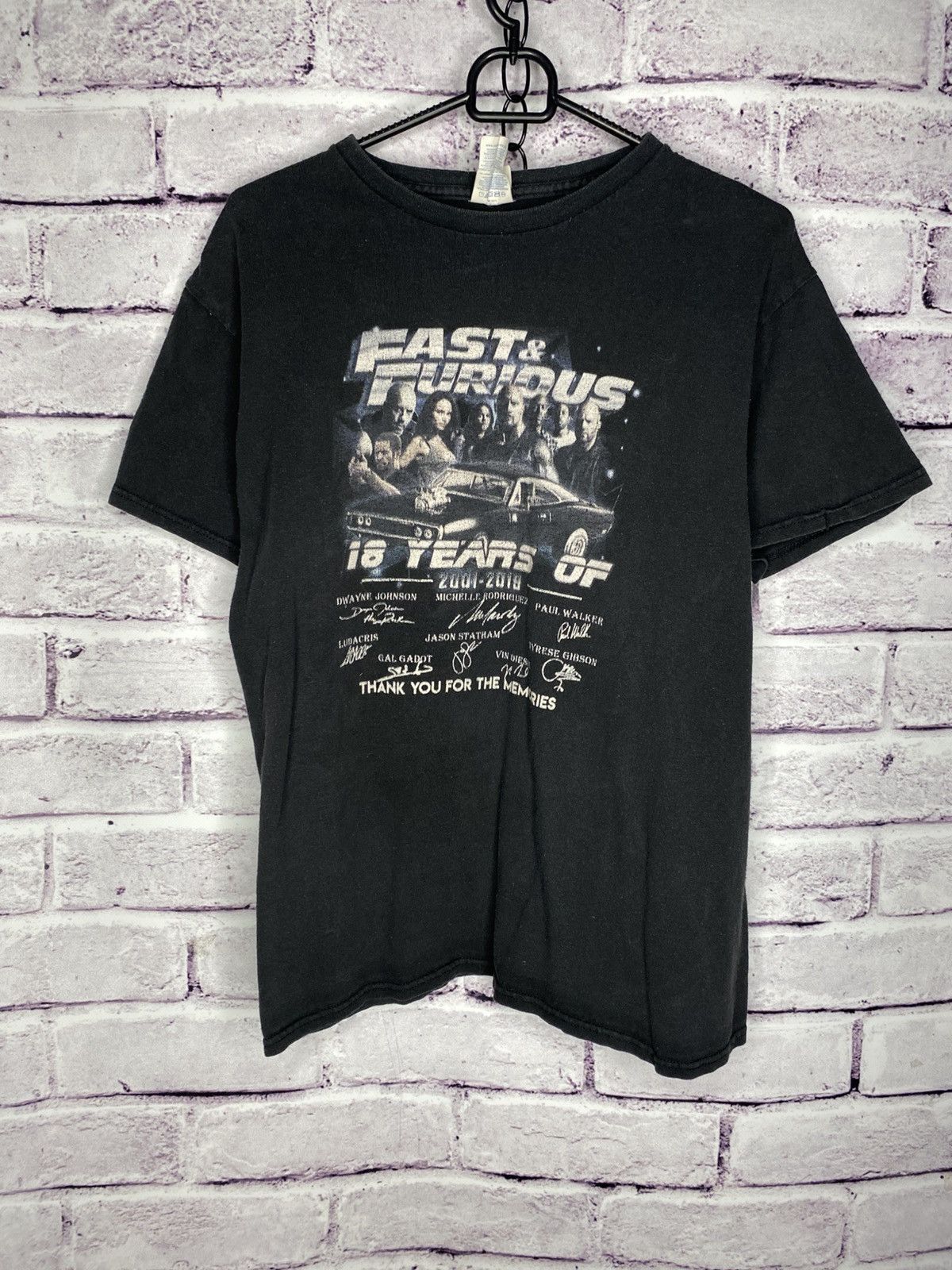 Formula 1 Men's Vintage T-Shirt Fast & Furious Movie Promotion Tee Size US M / EU 48-50 / 2 - 1 Thumbnail