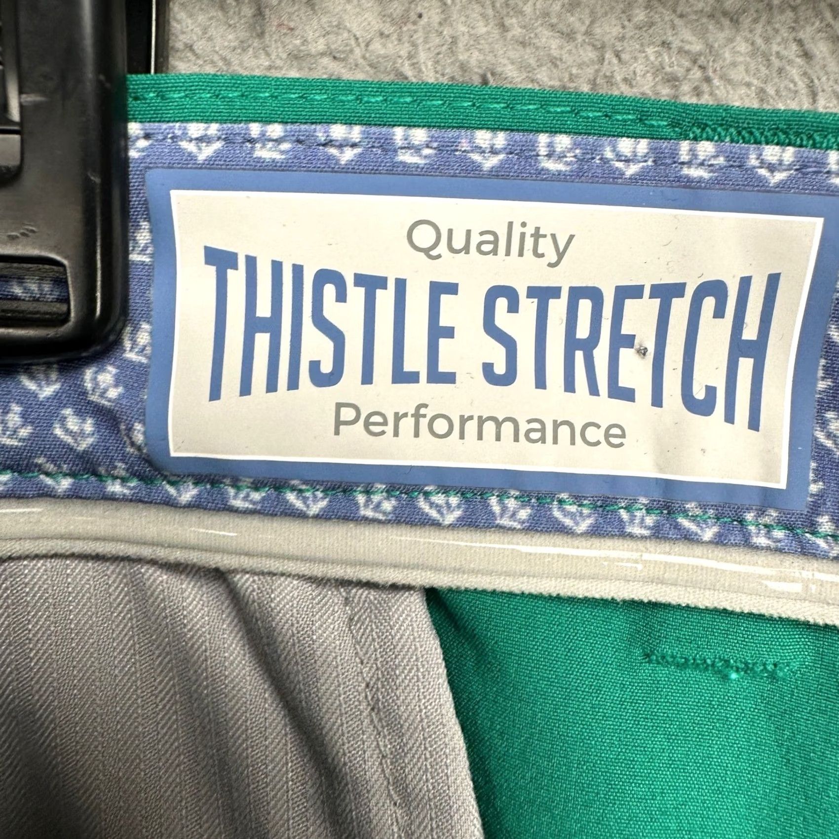 Vintage Donald Ross Mens Golf Chino Shorts 40 Green Performance Tech Stretch Pocket NEW Size US 40 / EU 56 - 6 Thumbnail