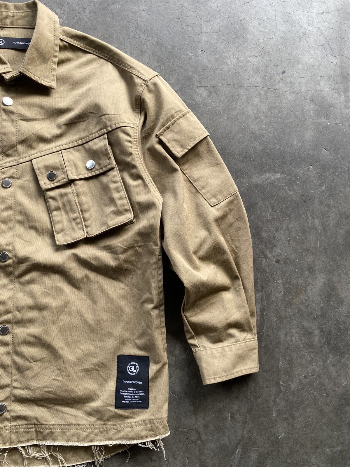 GU × Undercover F/W 21 Gu X Undercover Military Slant Pocket Jacket Size US M / EU 48-50 / 2 - 3 Thumbnail