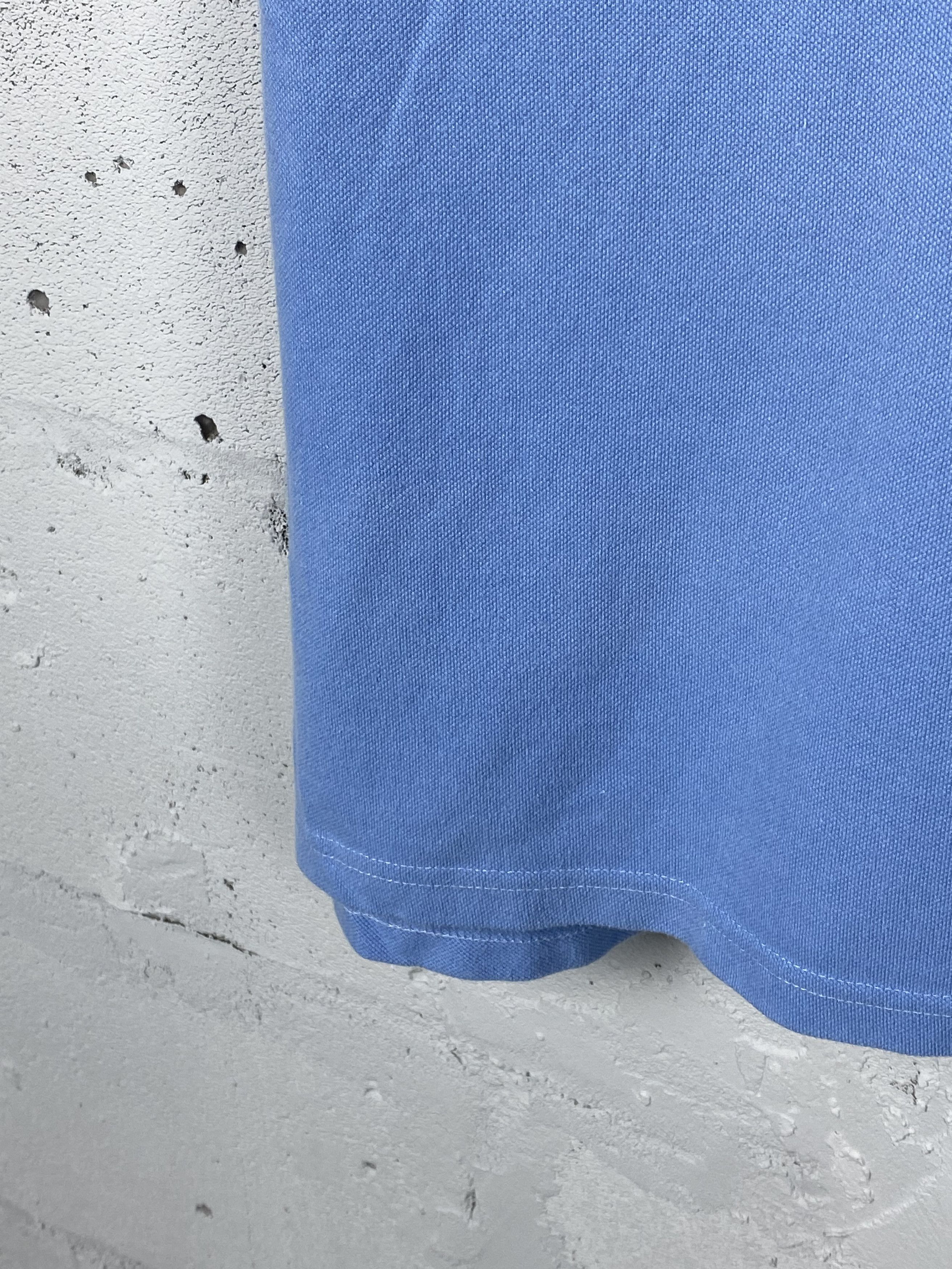 Yves Saint Laurent Vintage Yves Saint Laurent YSL Logo Polo Shirt Sky Blue Size US XL / EU 56 / 4 - 5 Thumbnail