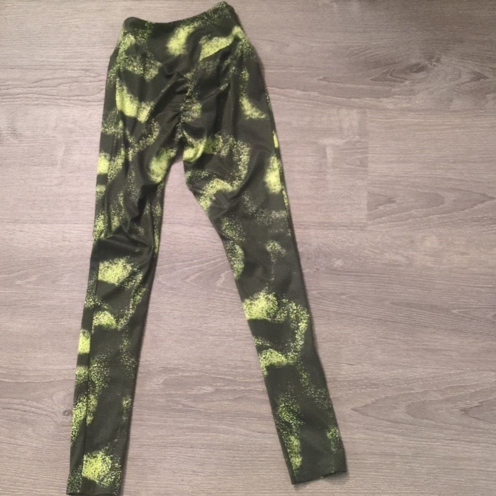 Gymshark Gymshark Moss Olive Print Power Regilar Leggings Size XS Size 25" / US 0 / IT 36 - 5 Thumbnail