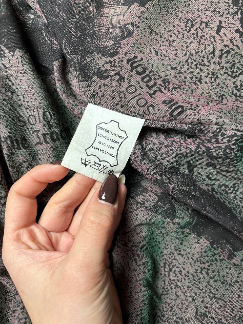 If Six Was Nine × Vintage Vintage Y2K Retro Embroidered Camp Logo Opium Leather Jacket Size US M / EU 48-50 / 2 - 5 Thumbnail