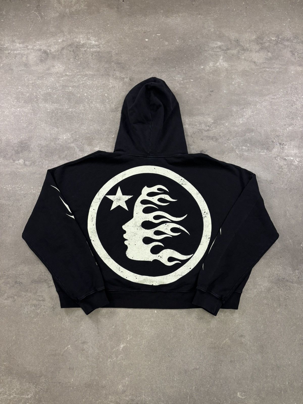 HELLSTAR Hellstar HStar Hoodie, Black Size US M / EU 48-50 / 2 - 2 Thumbnail