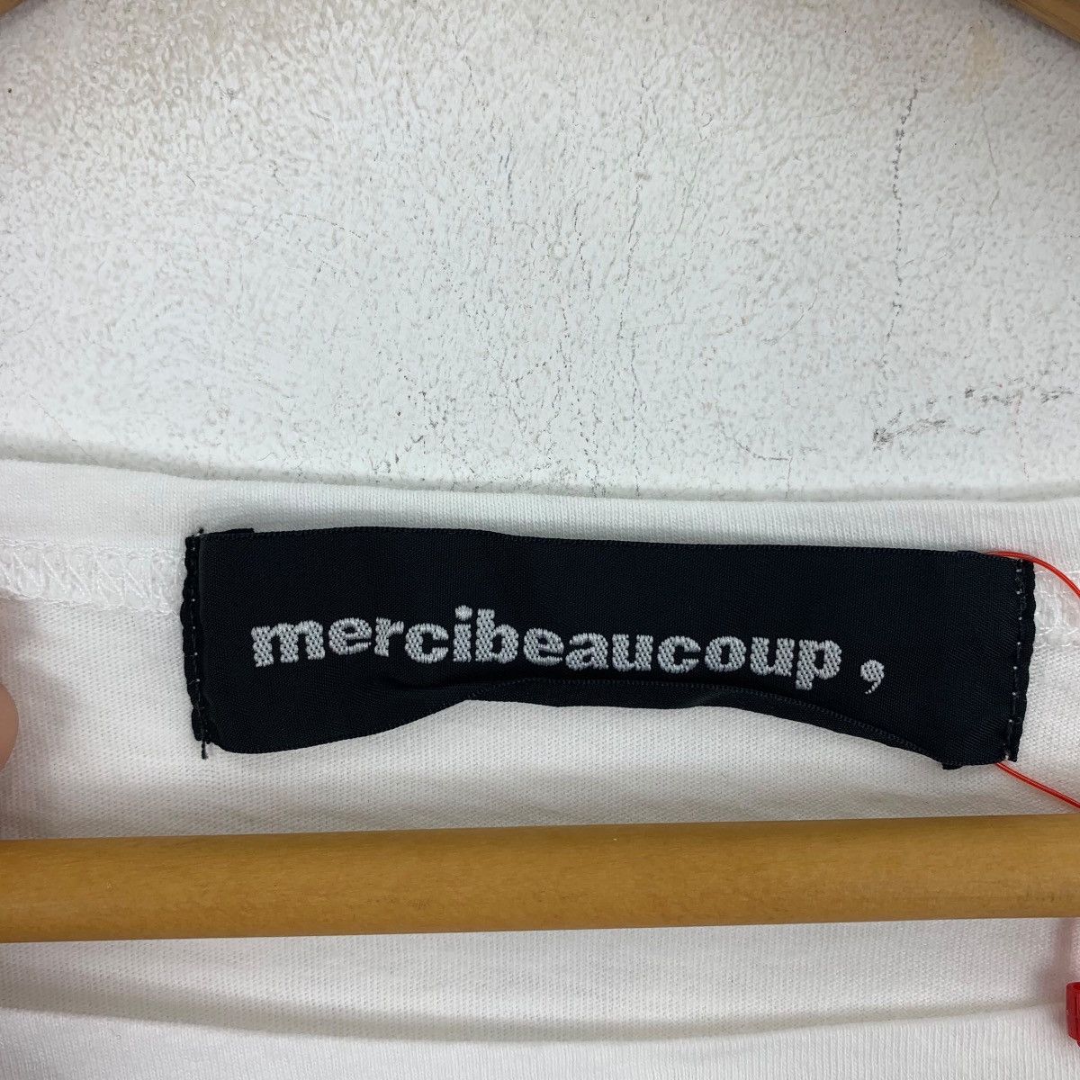 Issey Miyake × mercibeaucoup MERCIBEAUCOUP Cropped Baggy relaxed stylish women tee Size XXL / US 16-18 / IT 52-54 - 3 Thumbnail