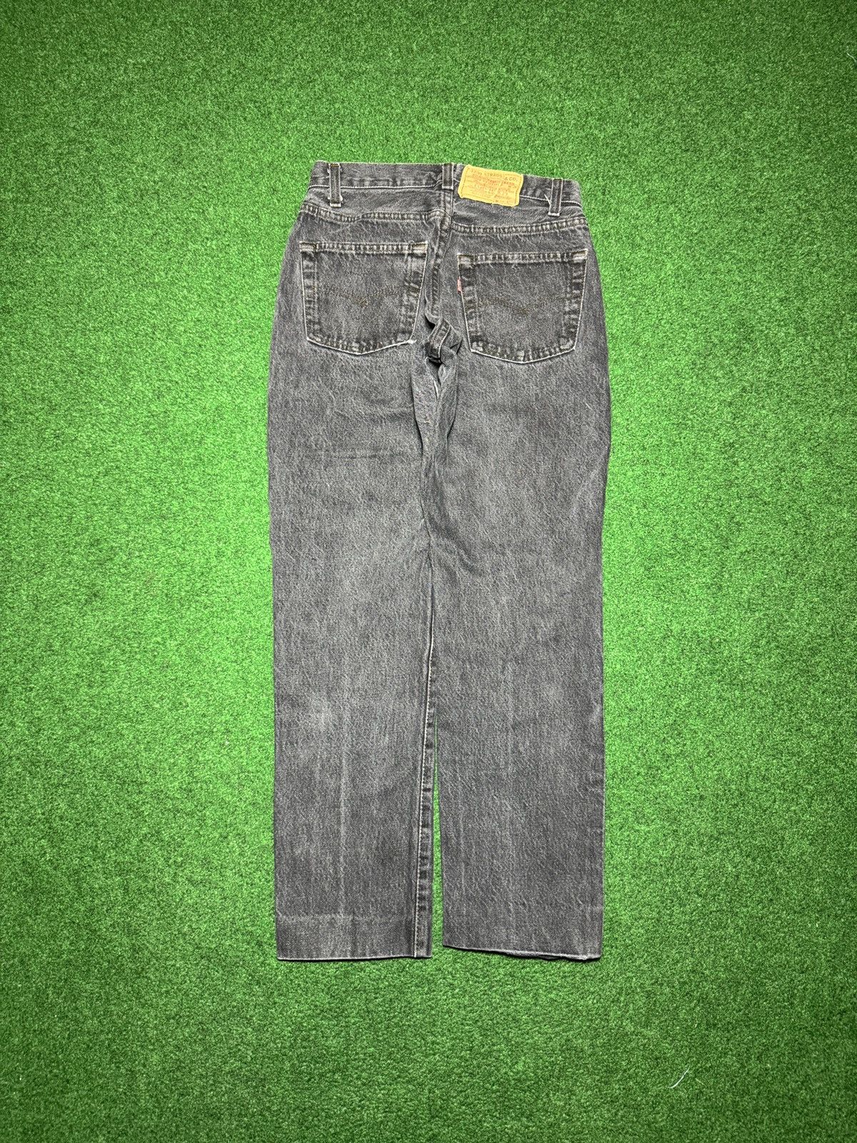Levi's Vintage Clothing Vintage 70s Levi’s 501 Black Straight Leg Denim Jeans Size US 26 / EU 42 - 1 Thumbnail