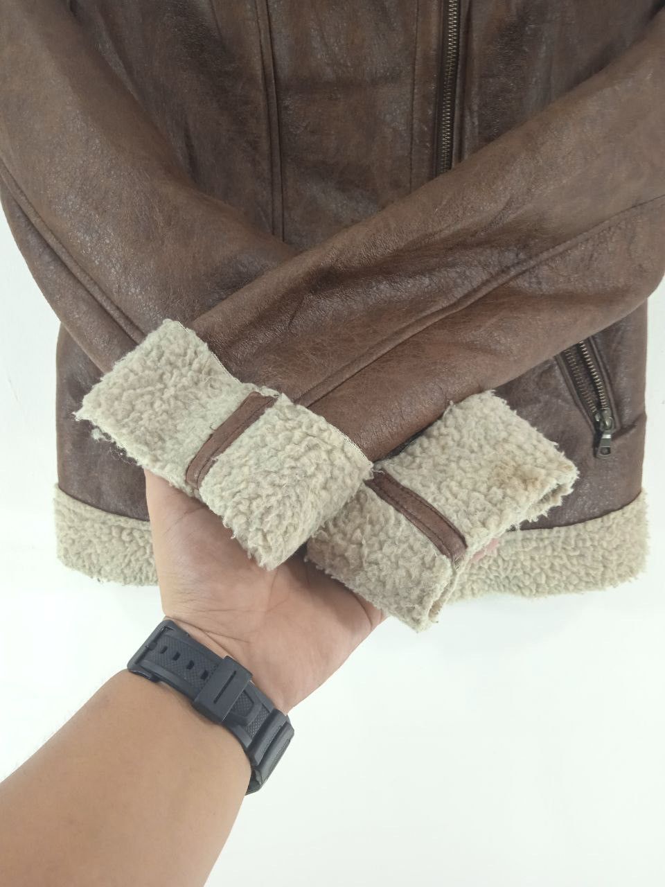 Vintage Vintage leather Jacket Rare Design Jacket Size US M / EU 48-50 / 2 - 8 Thumbnail