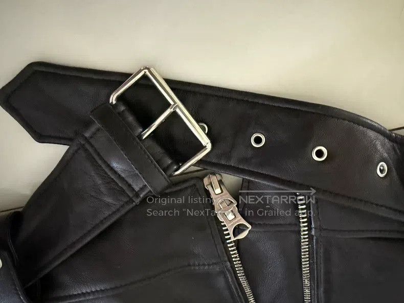 Acne Studios Acne Studios Leather Jacket, classic biker style, black la Size US S / EU 44-46 / 1 - 6 Thumbnail