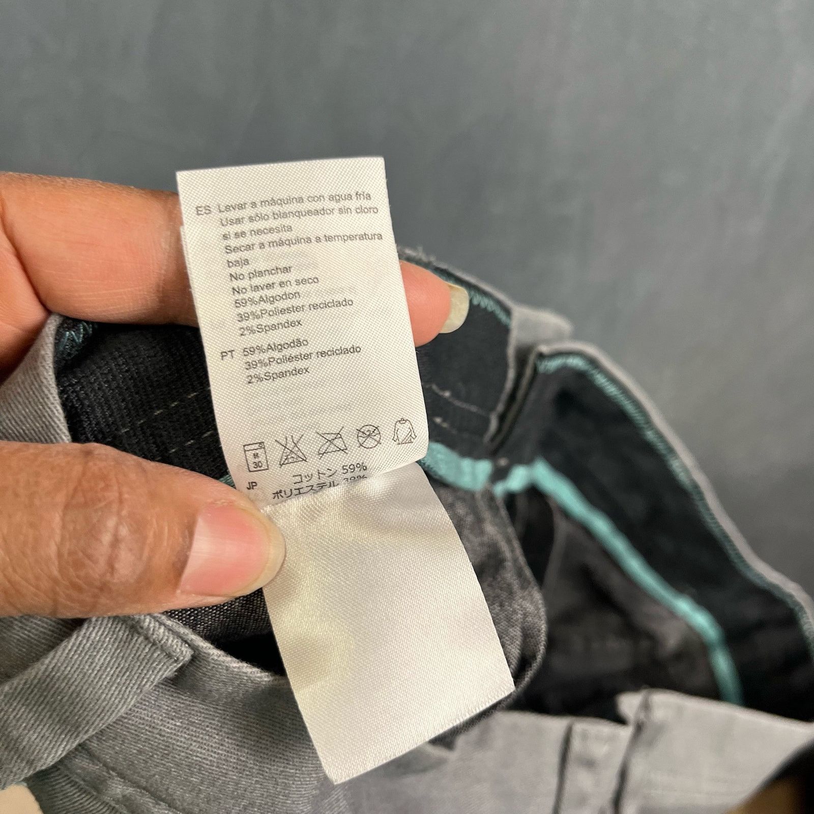 Vissla Vissla Upcycled Chino Trousers Skater Work Gray Mens Size 32 Size US 32 / EU 48 - 9 Thumbnail