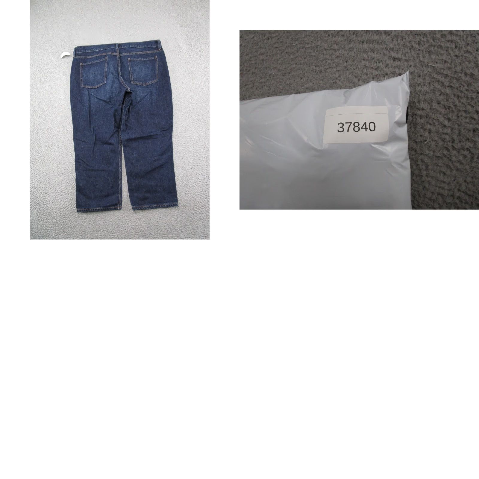 Old Navy Old Navy Denim Jeans High Rise Slouchy Straight Button Fly 16P Petite Women Blue 5-Pocket Style Jeans Size 38" / US 16 / IT 52 - 9 Thumbnail
