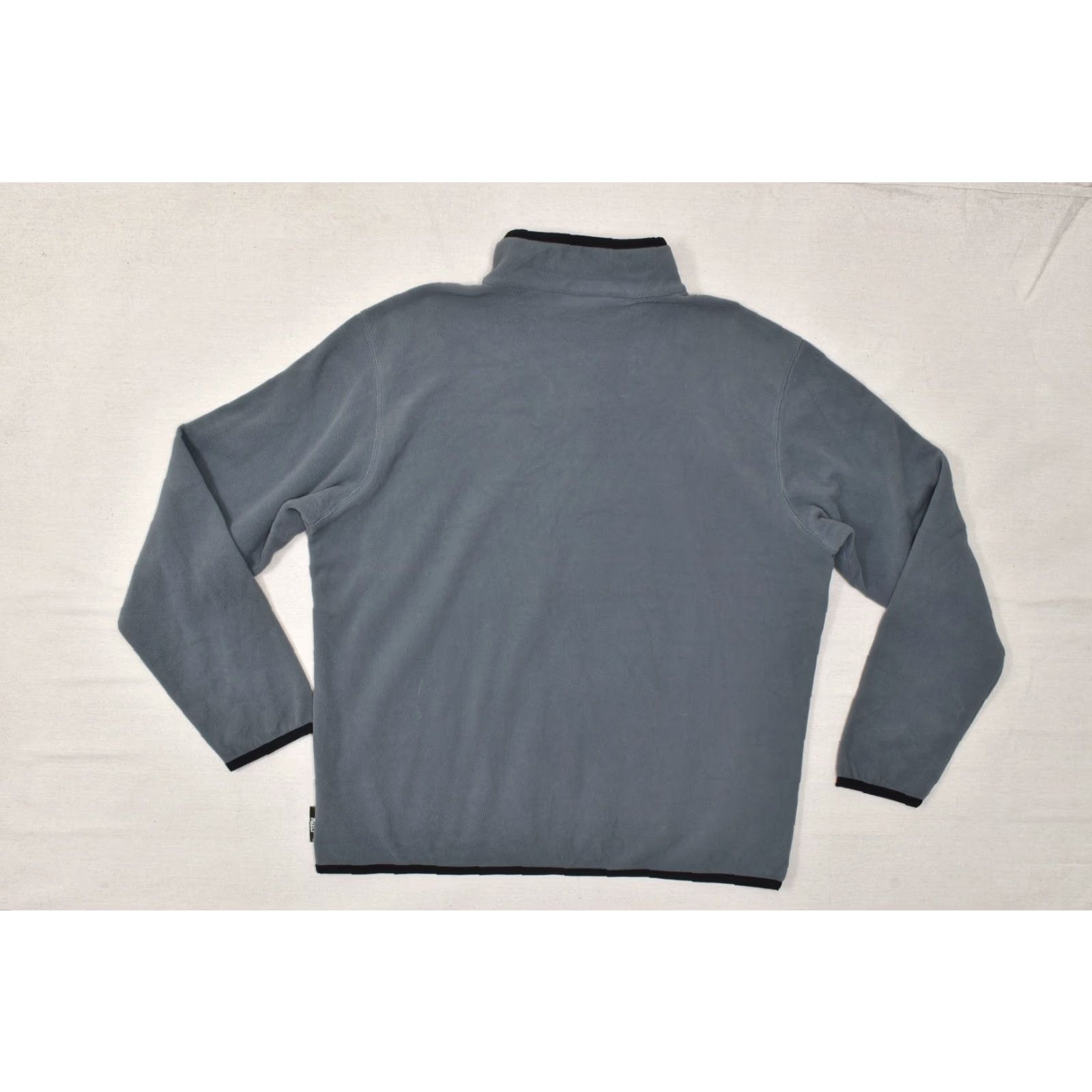 Vintage Columbia Sweater Mens XL Gray Polartec Fleece Quarter Zip Mock Neck Pullover Size US XL / EU 56 / 4 - 8 Thumbnail
