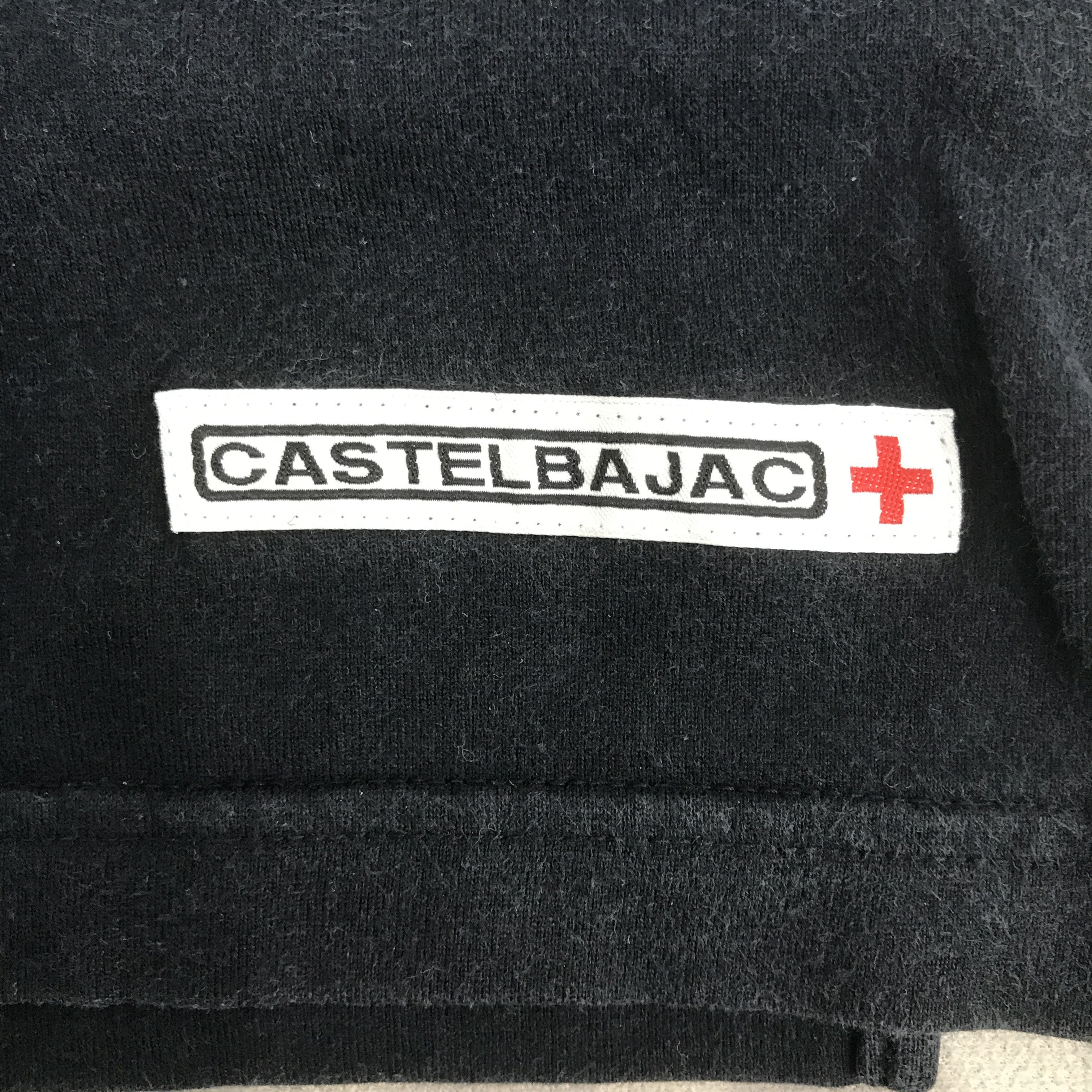 Jean Charles De Castelbajac Vintage Castelbajac Black T-shirt Size US L / EU 52-54 / 3 - 9 Thumbnail