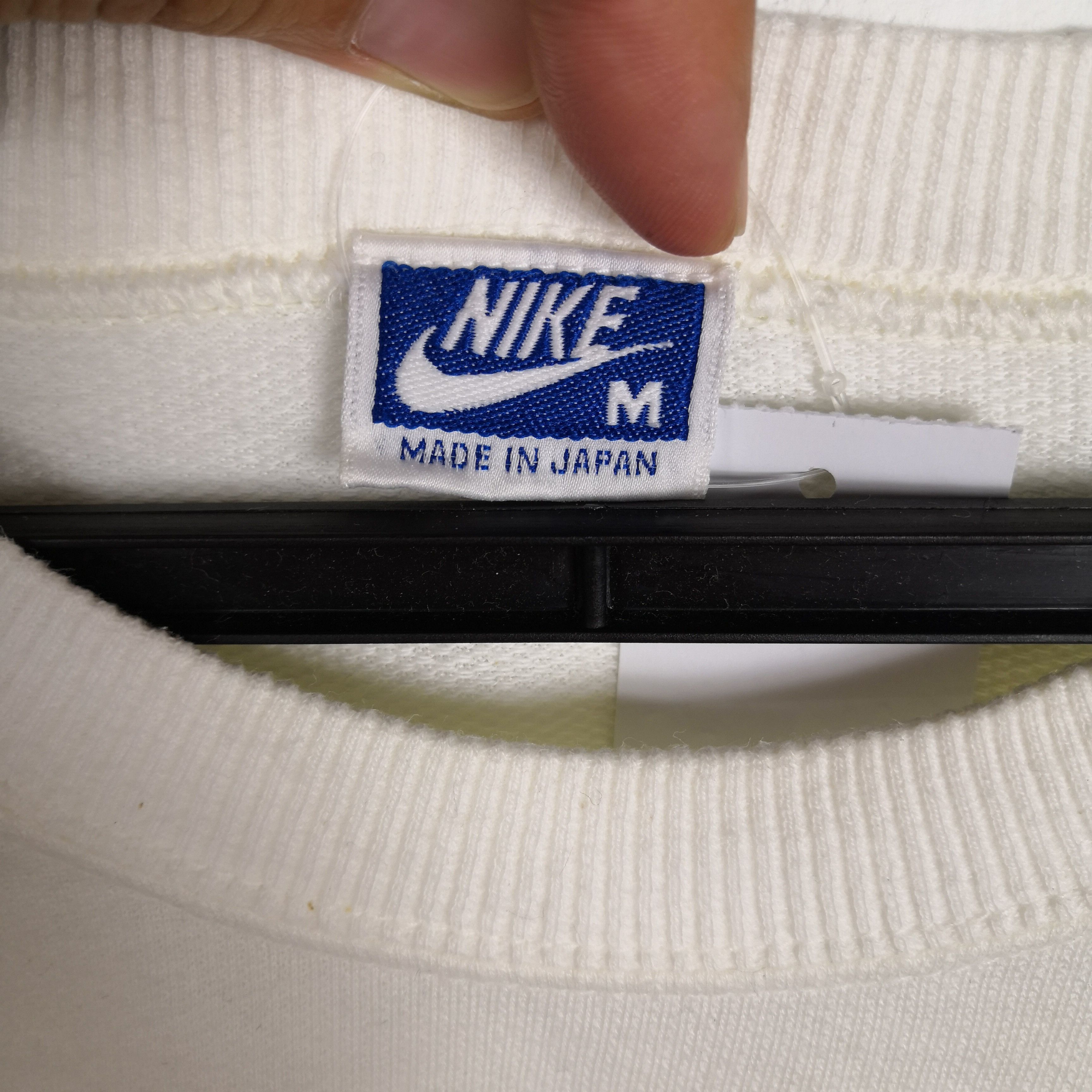 Japanese Brand × Nike × Vintage Vintage 80s Nike Sweatshirt Nike Swoosh Sweater S/S Jumper Size US M / EU 48-50 / 2 - 5 Thumbnail